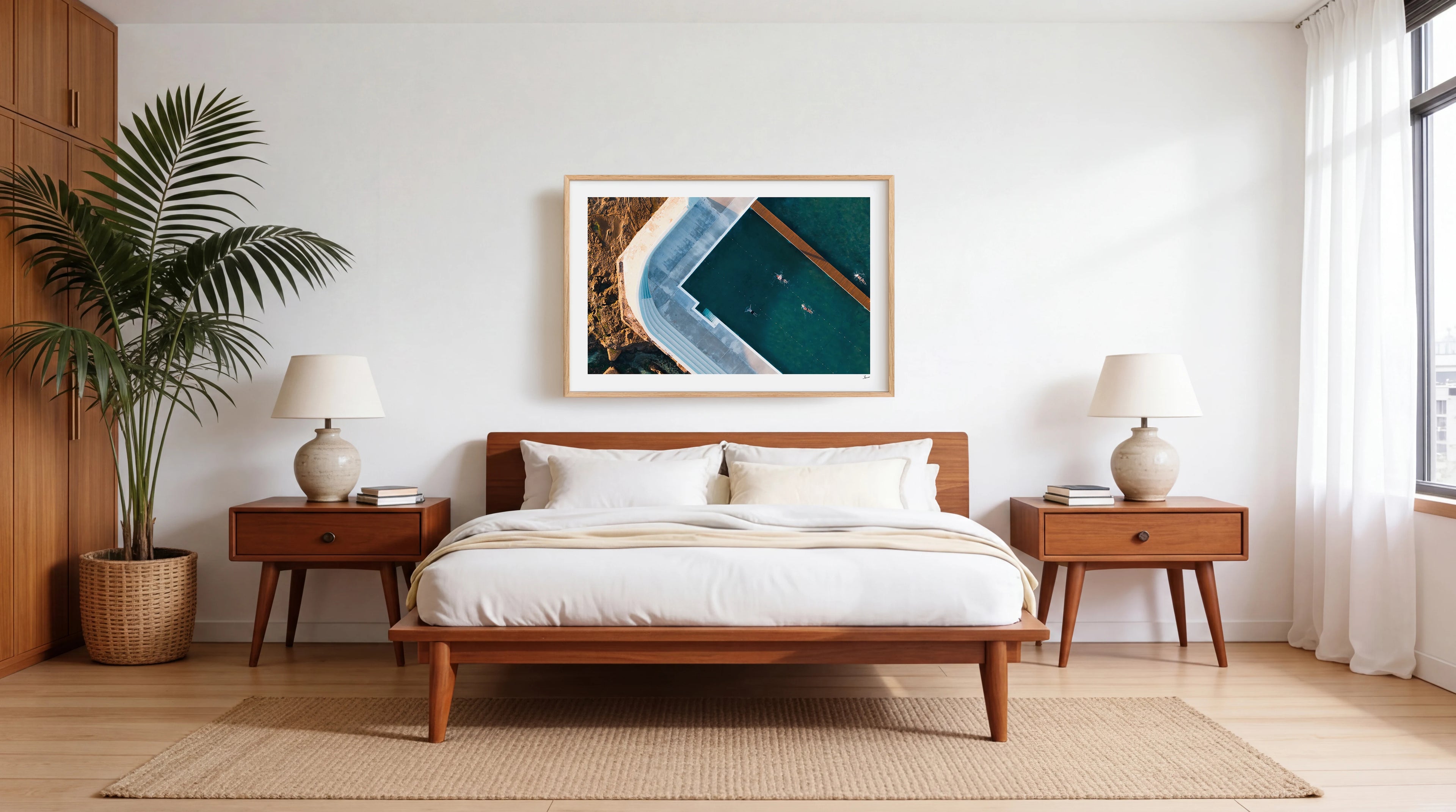 Newcastle Ocean Baths 01 - Wall Art Print
