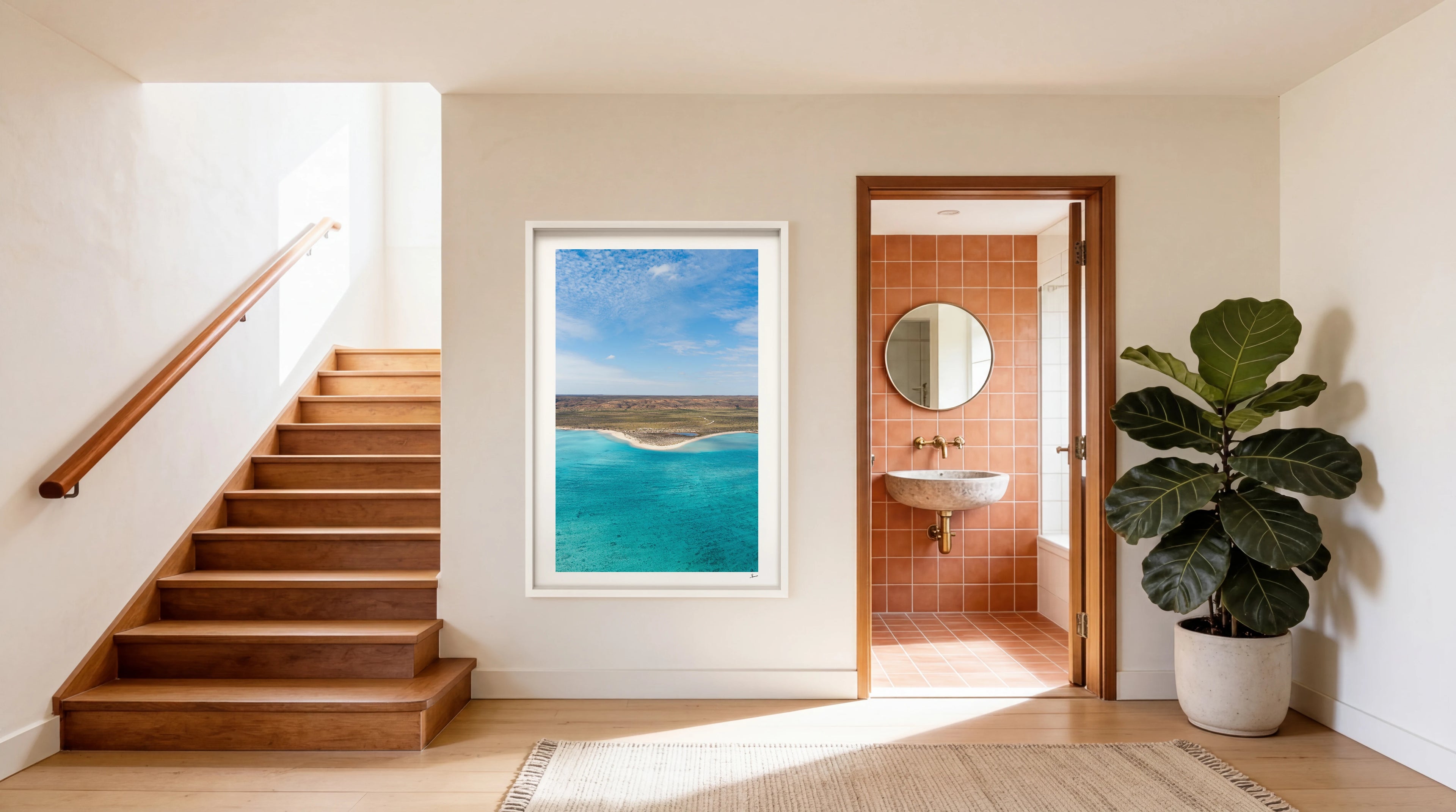 Sandy Bay 01 - Ningaloo Wall Art Print