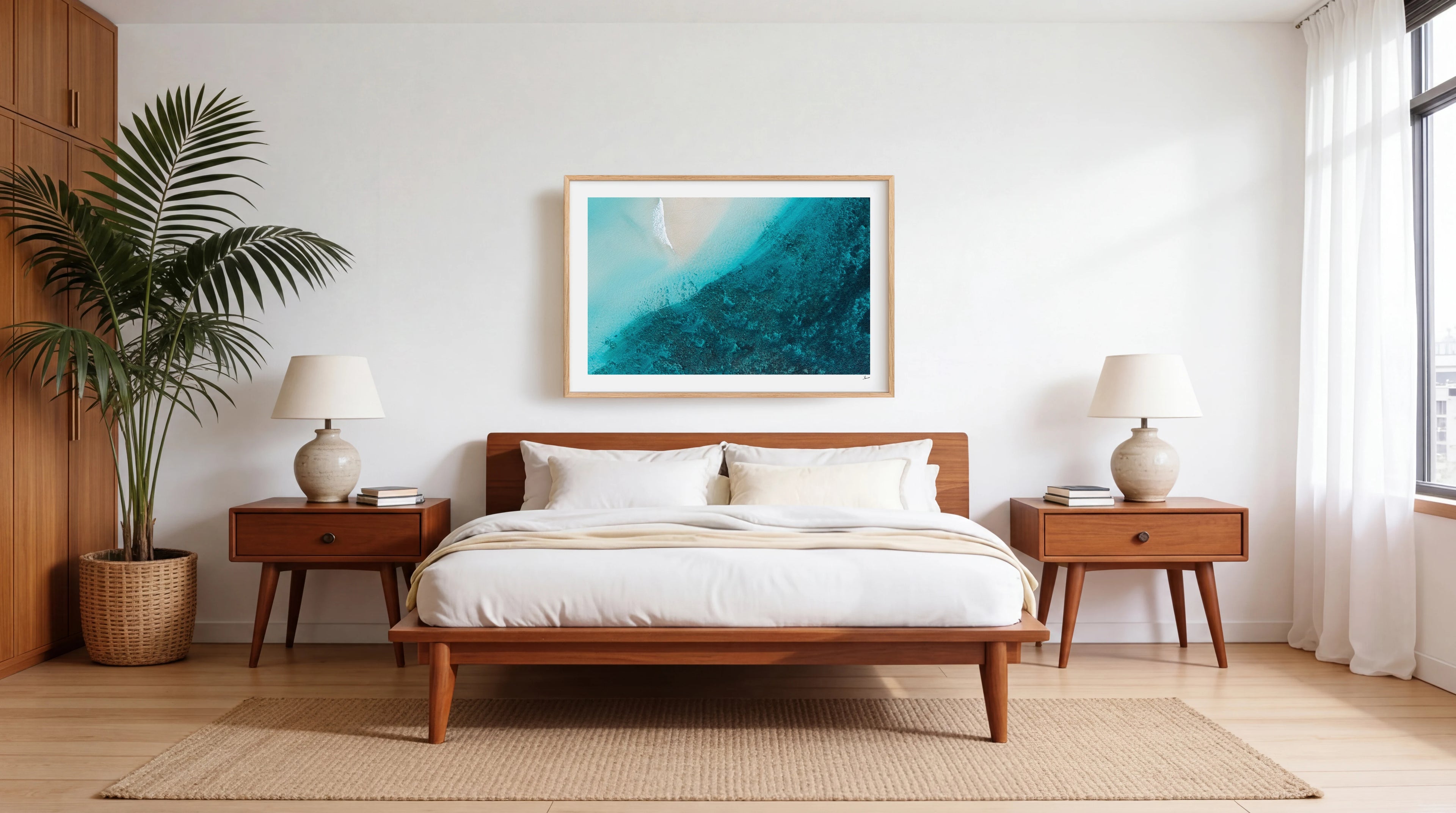 Reef Line - Ningaloo Wall Art Print