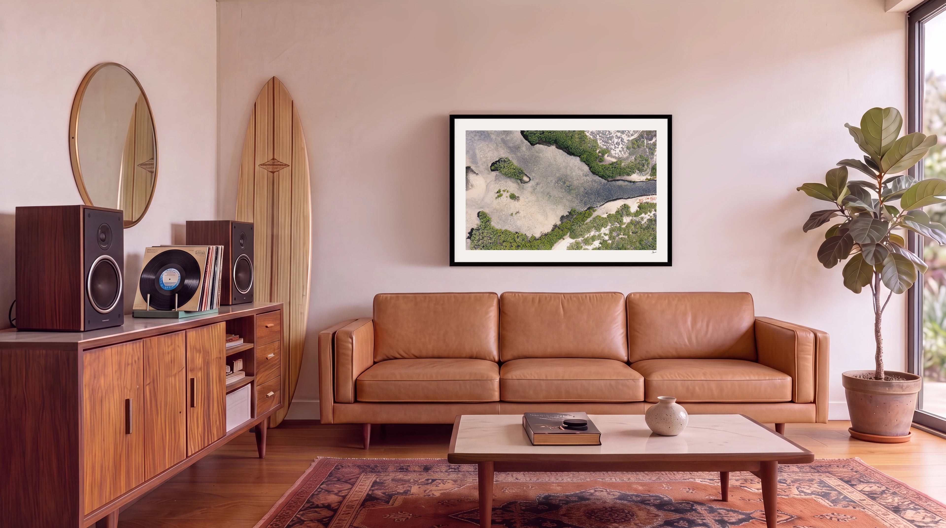 Mangrove Bay - Ningaloo Wall Art Print