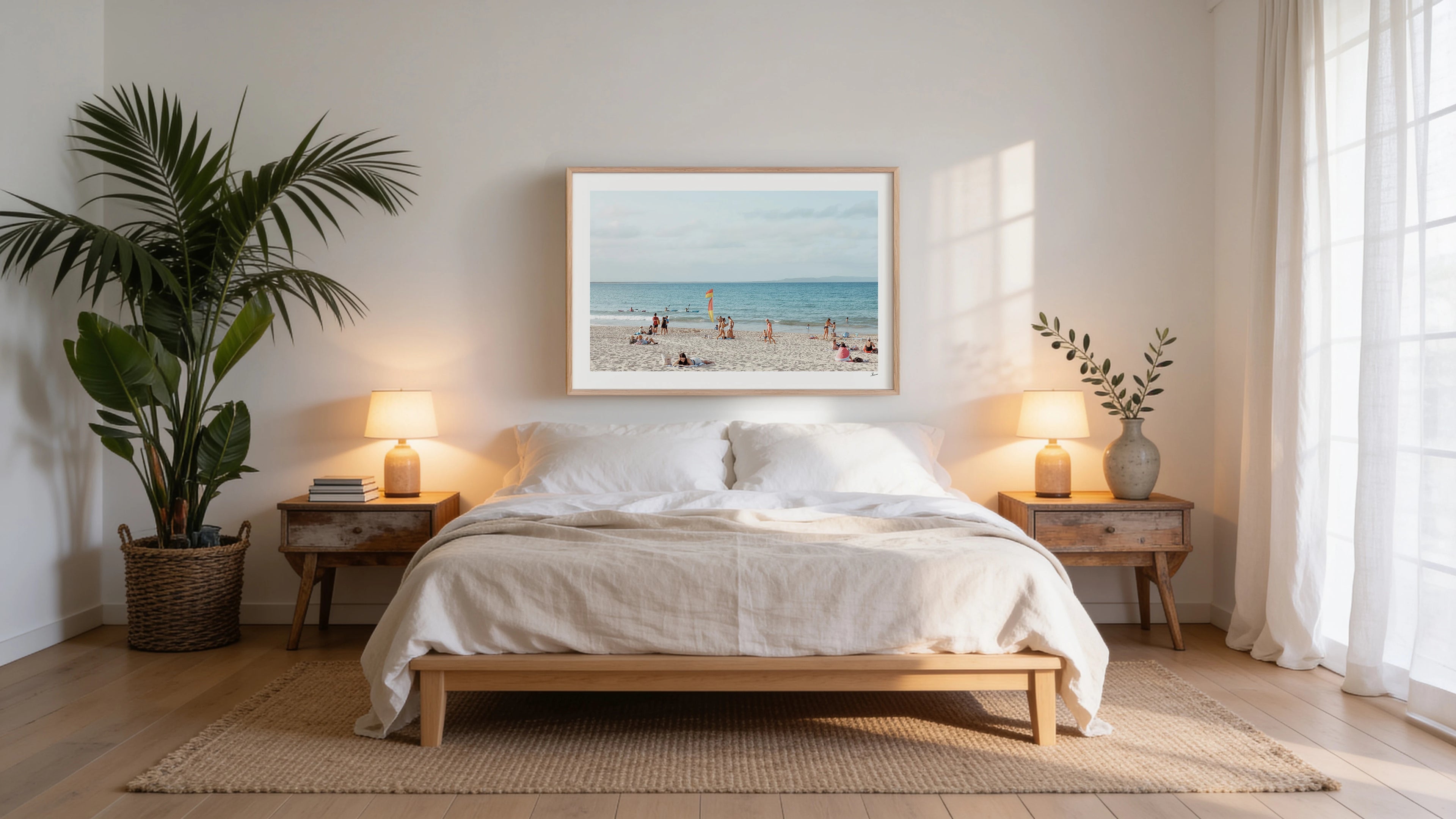 Between the Flags – Noosa Main Beach Wall Art Print