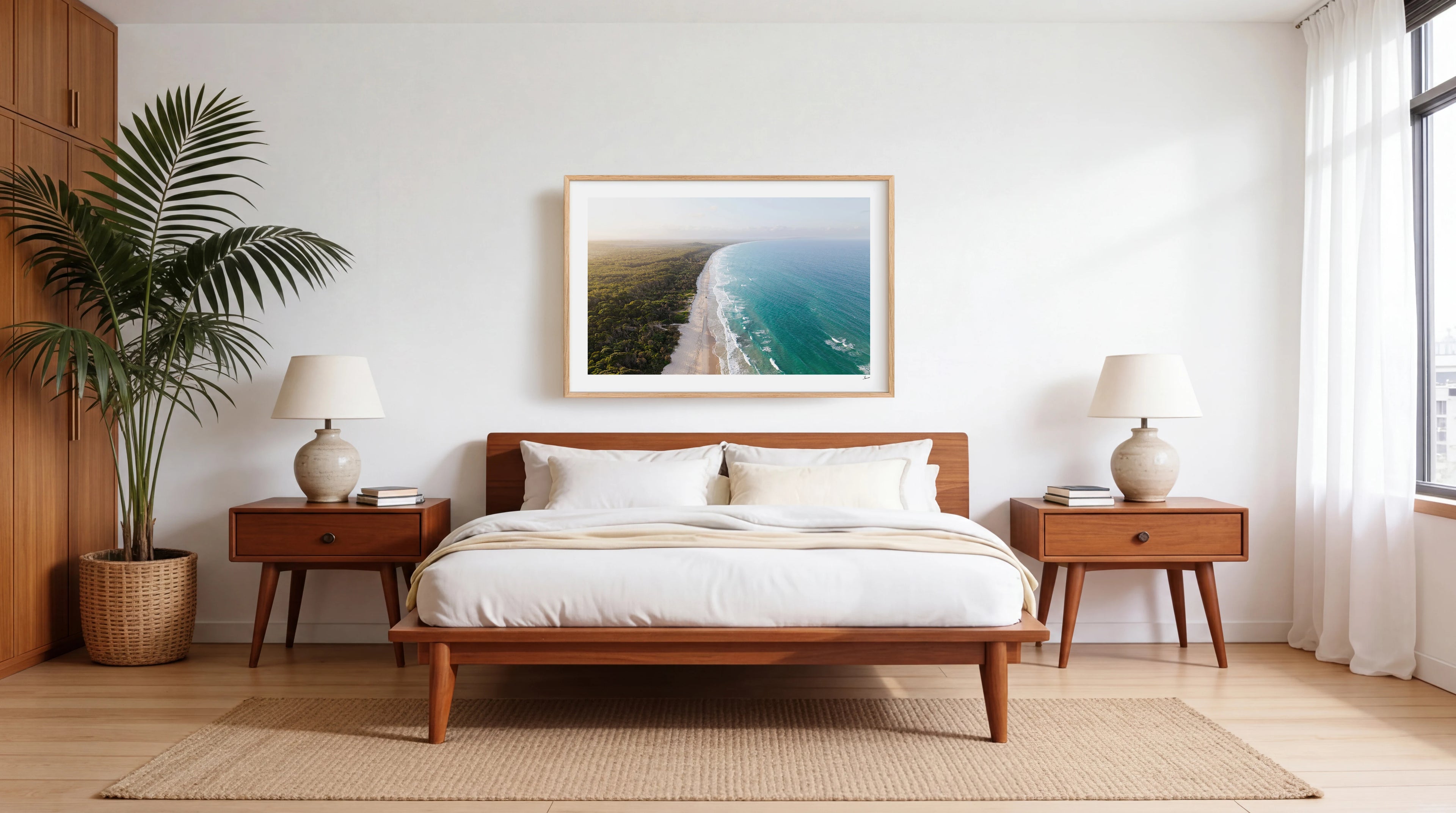 Noosa North Shore 01 – Sunshine Coast Wall Art Print