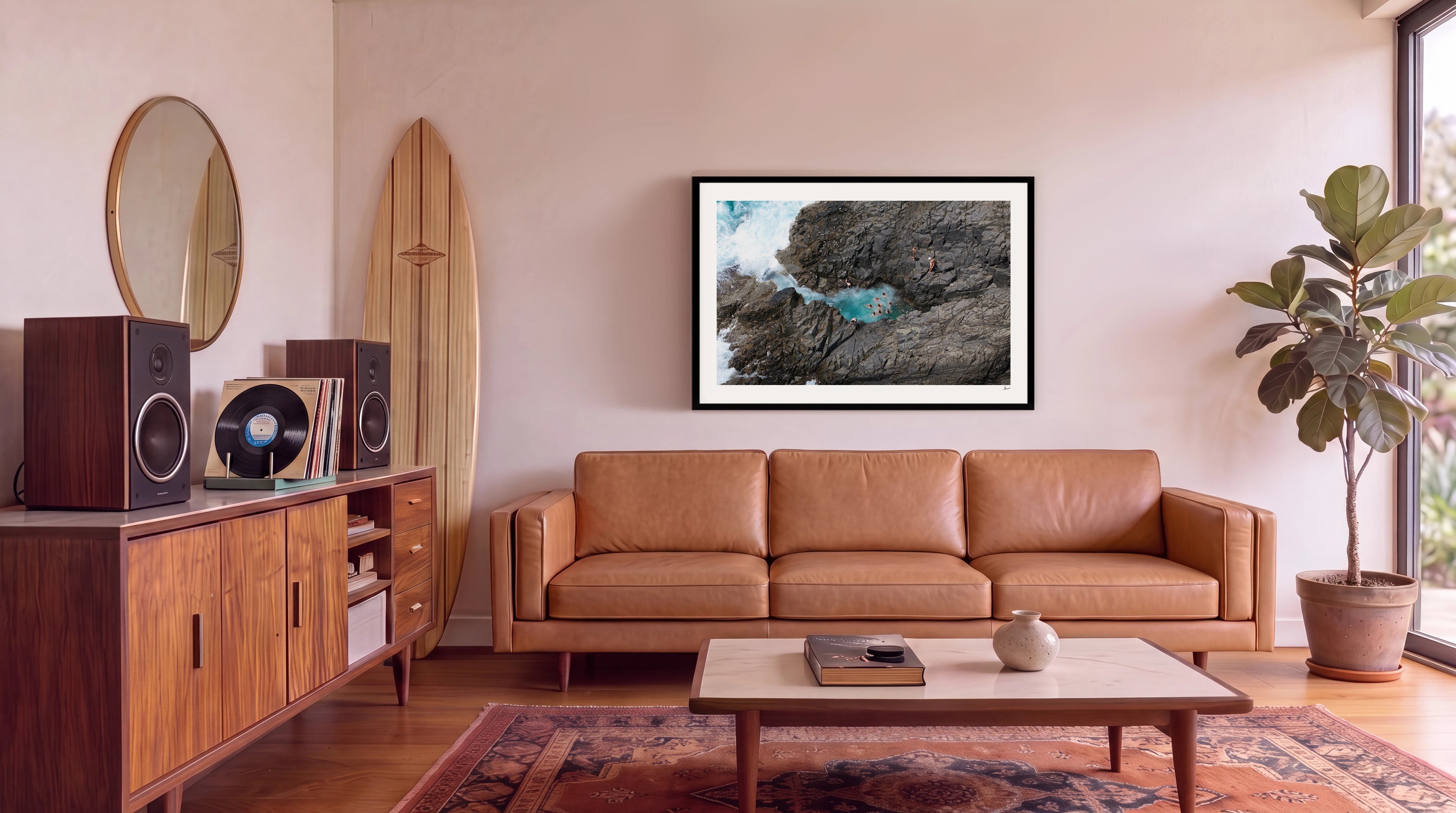 Fairy Pools – Noosa National Park Wall Art Print
