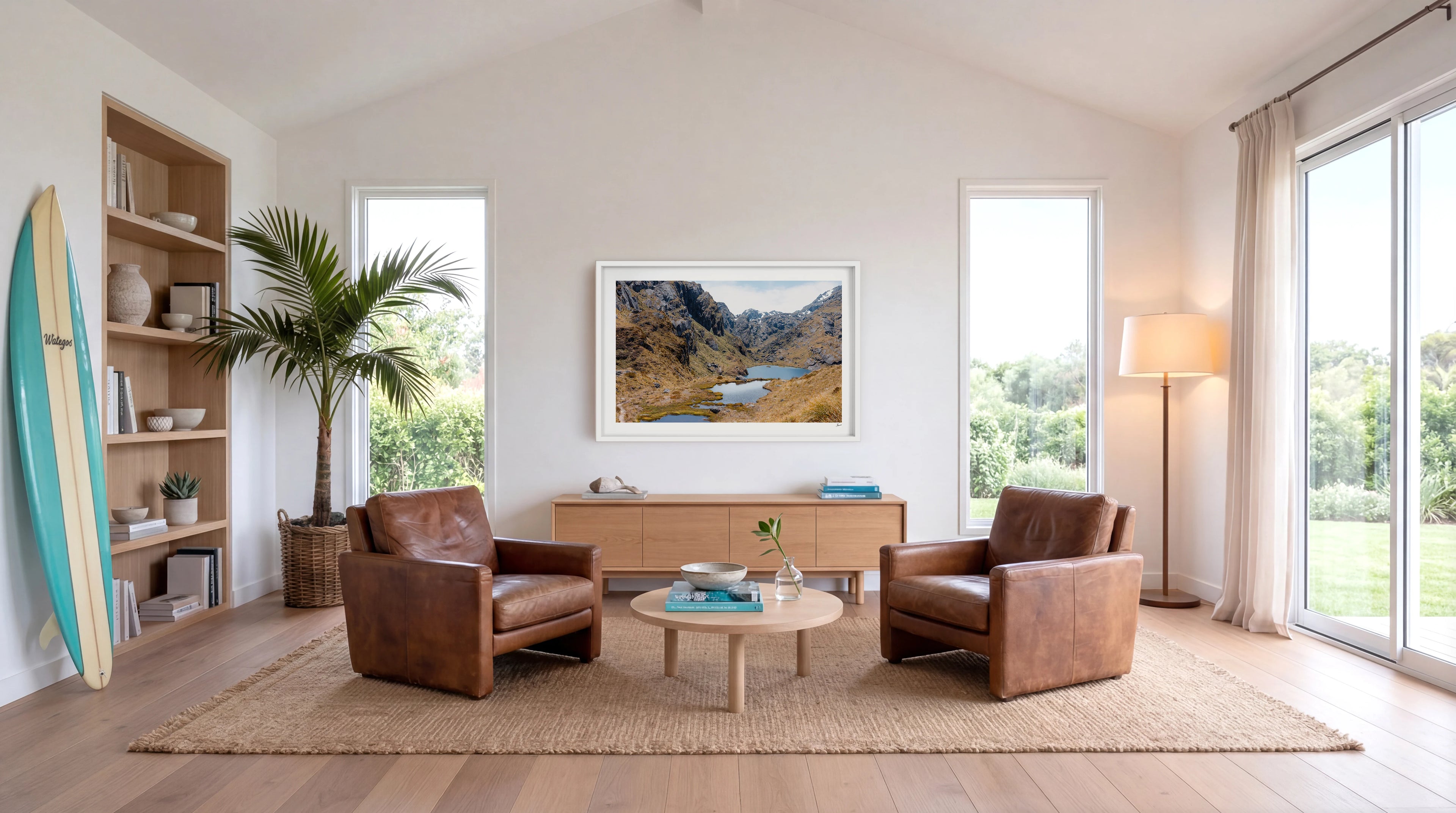 Harris Saddle Pass 01 – New Zealand Wall Art Print