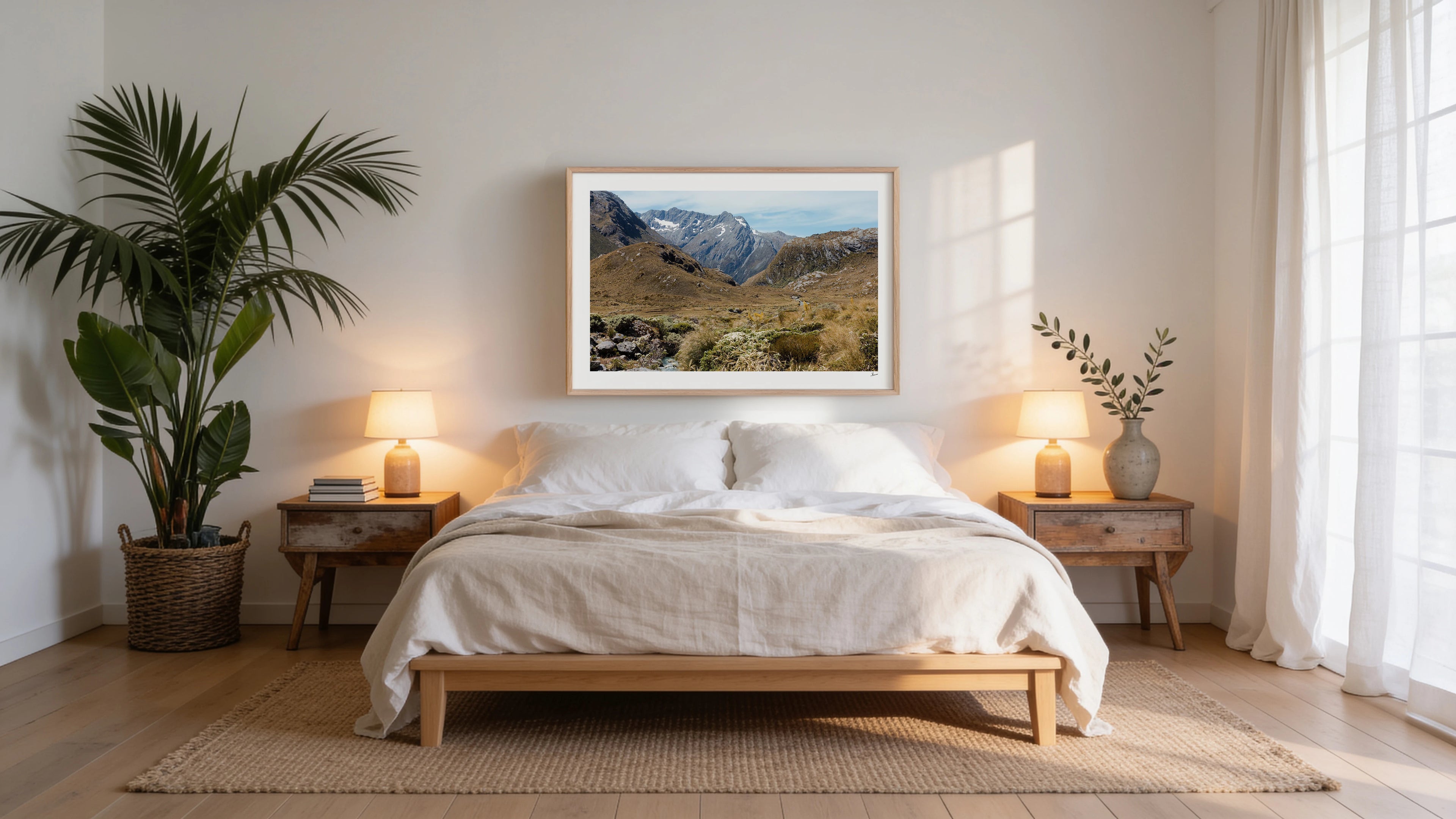 Harris Saddle Pass 02 – New Zealand Wall Art Print