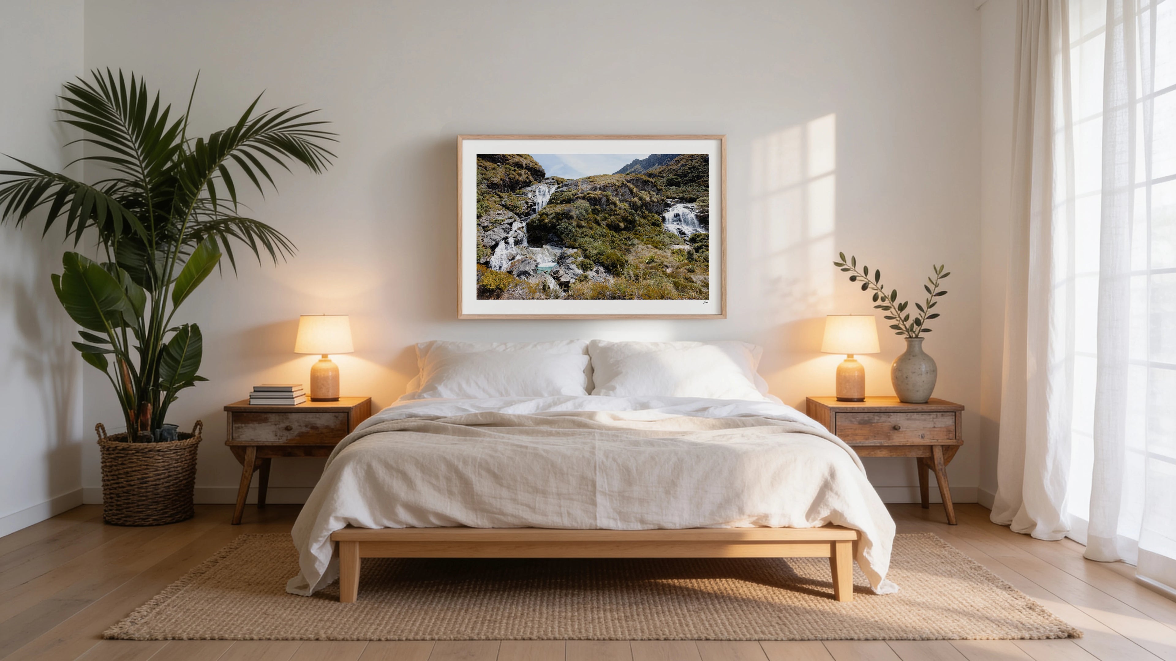 Routeburn Falls – New Zealand Wall Art Print
