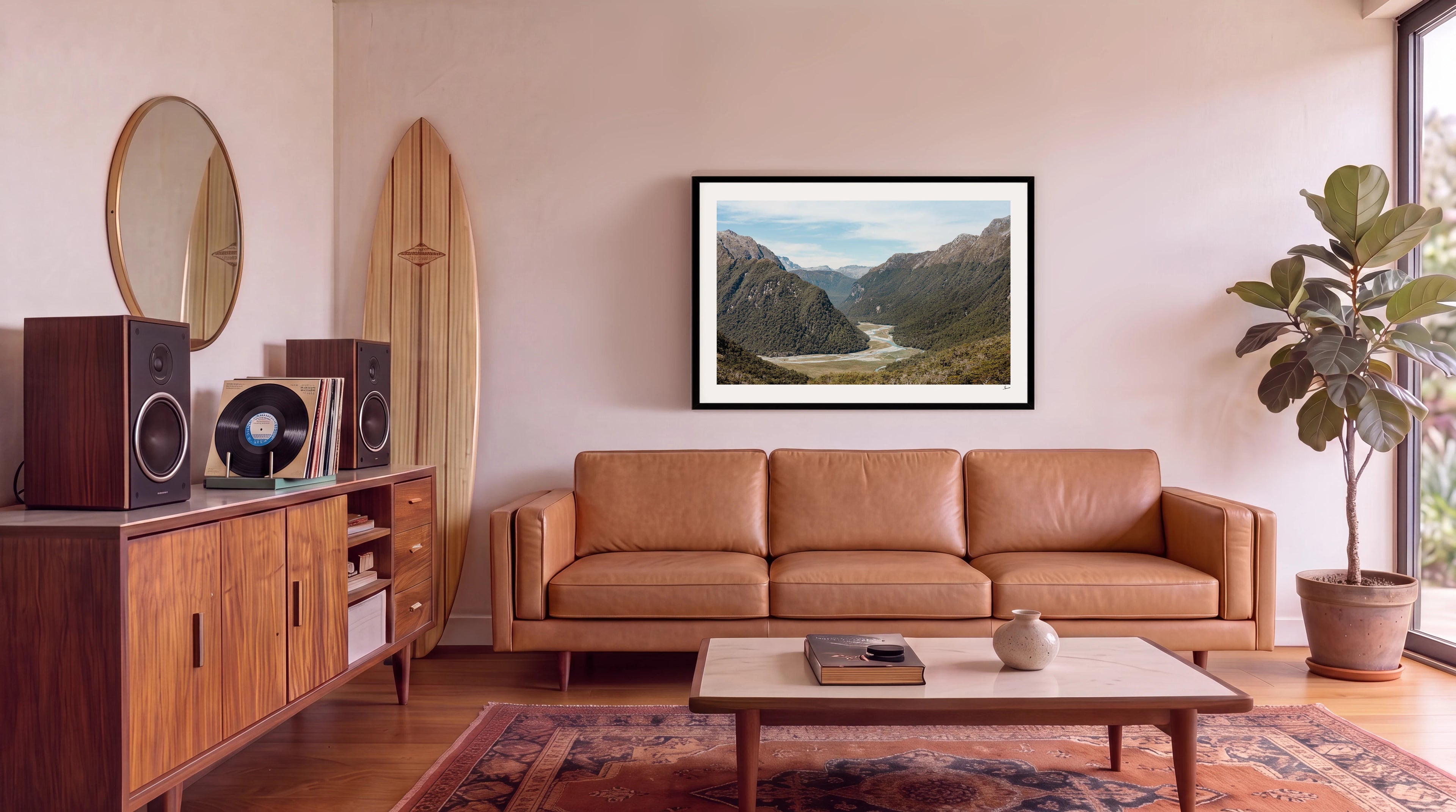 Routeburn Flats 02 – New Zealand Wall Art Print