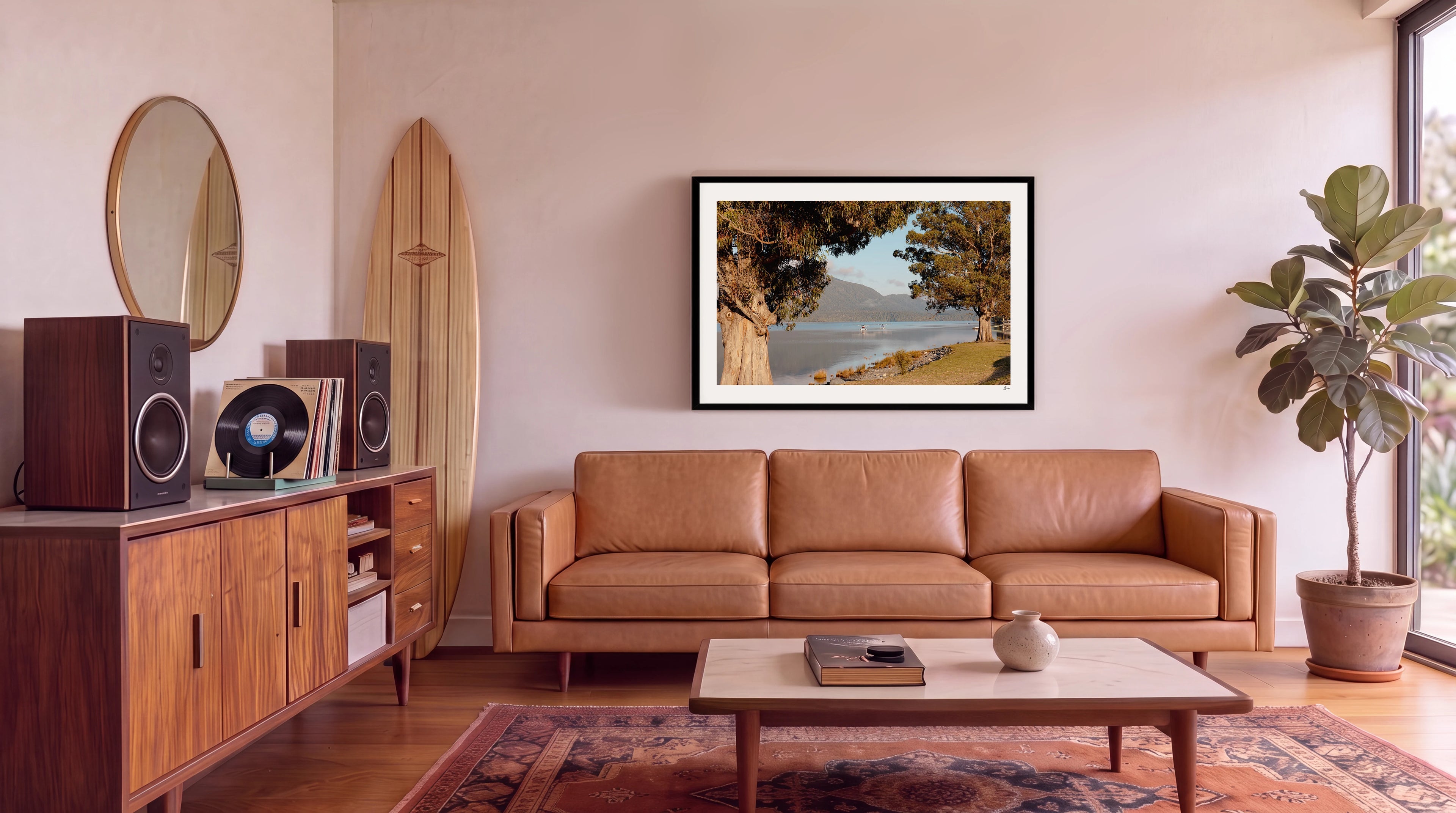 Lake Te Anau 02 – New Zealand Wall Art Print