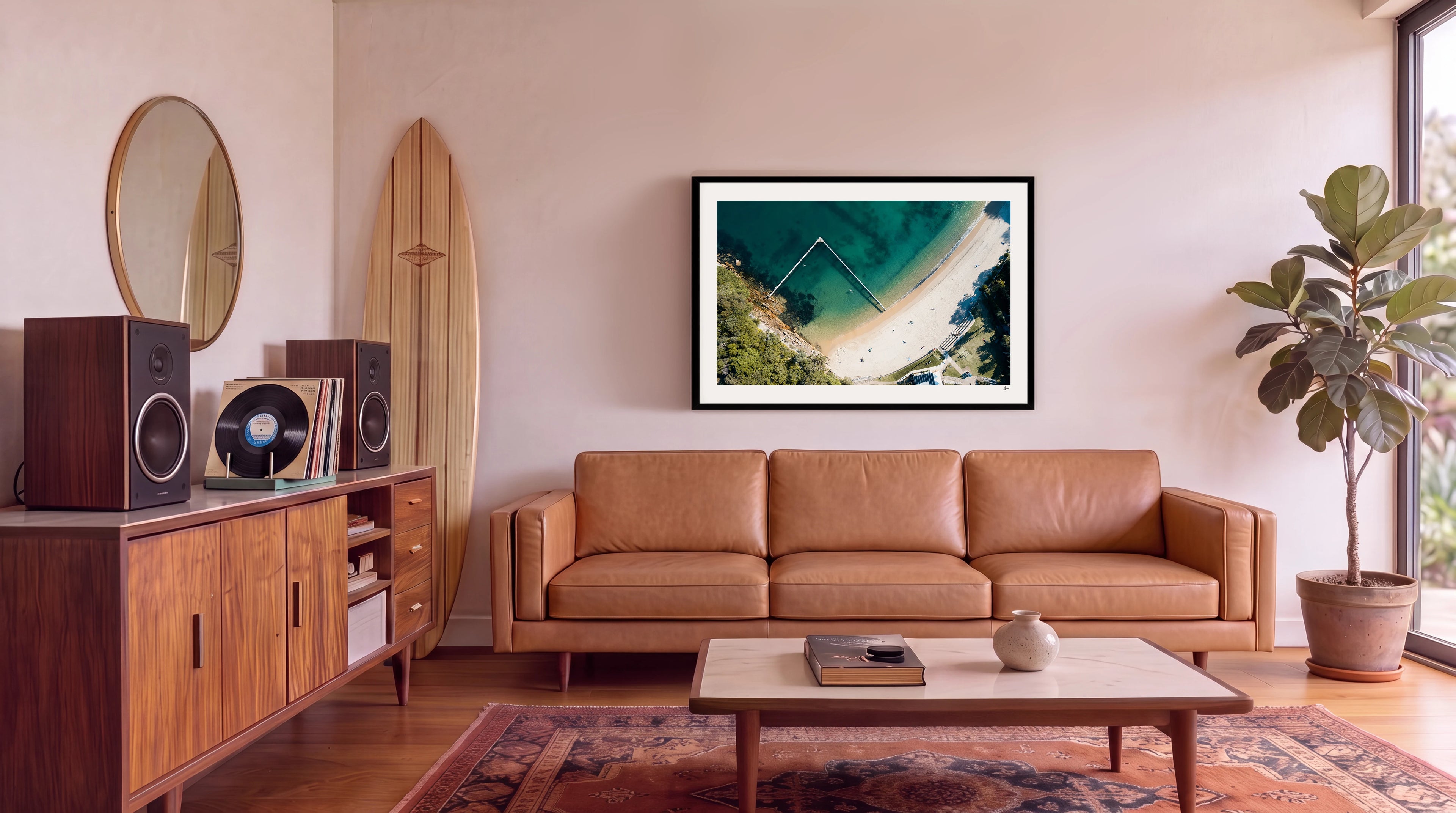Little Manly Beach - Wall Art Print