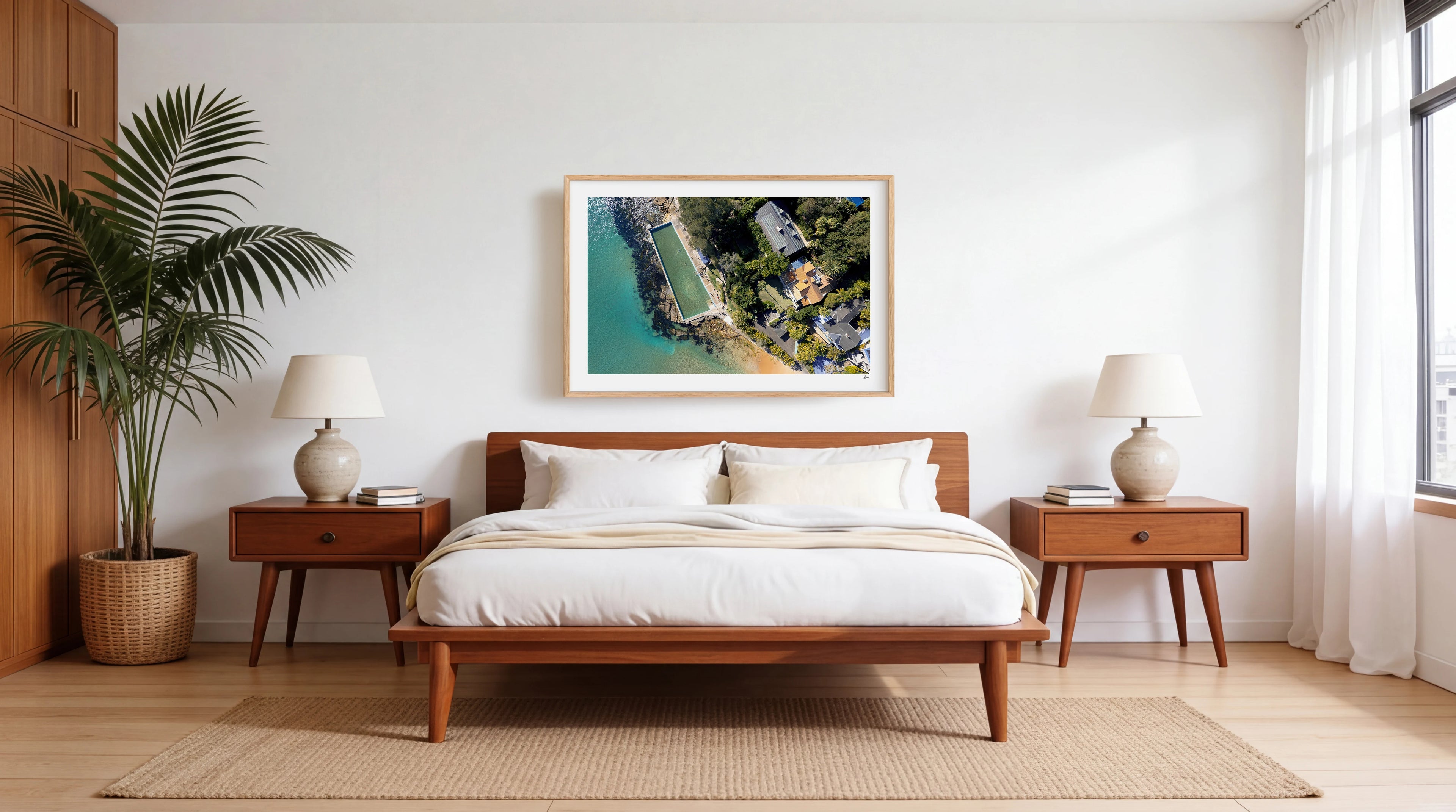 Palm Beach Rock Pool 01 - Wall Art Print