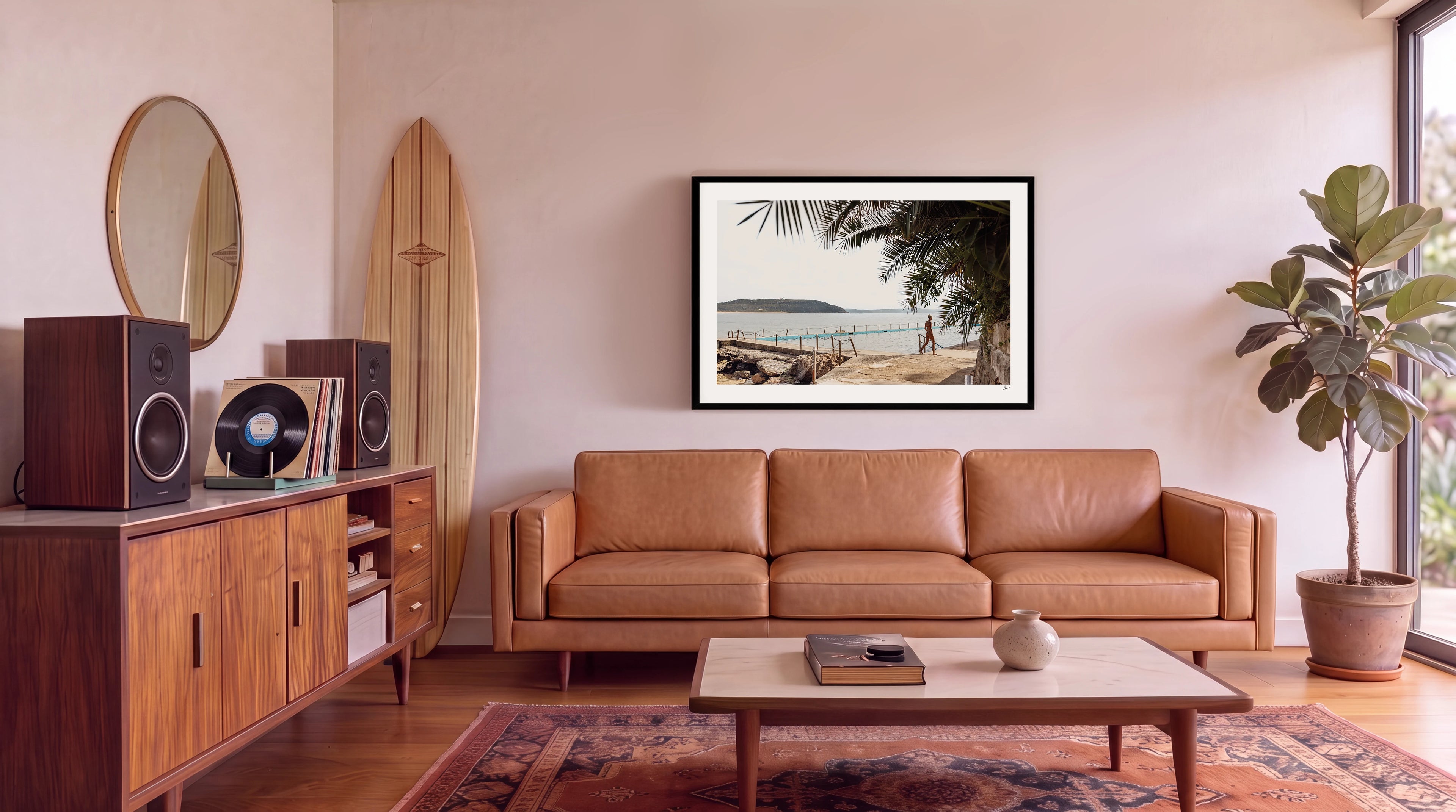 Palm Beach Rock Pool 02 - Wall Art Print