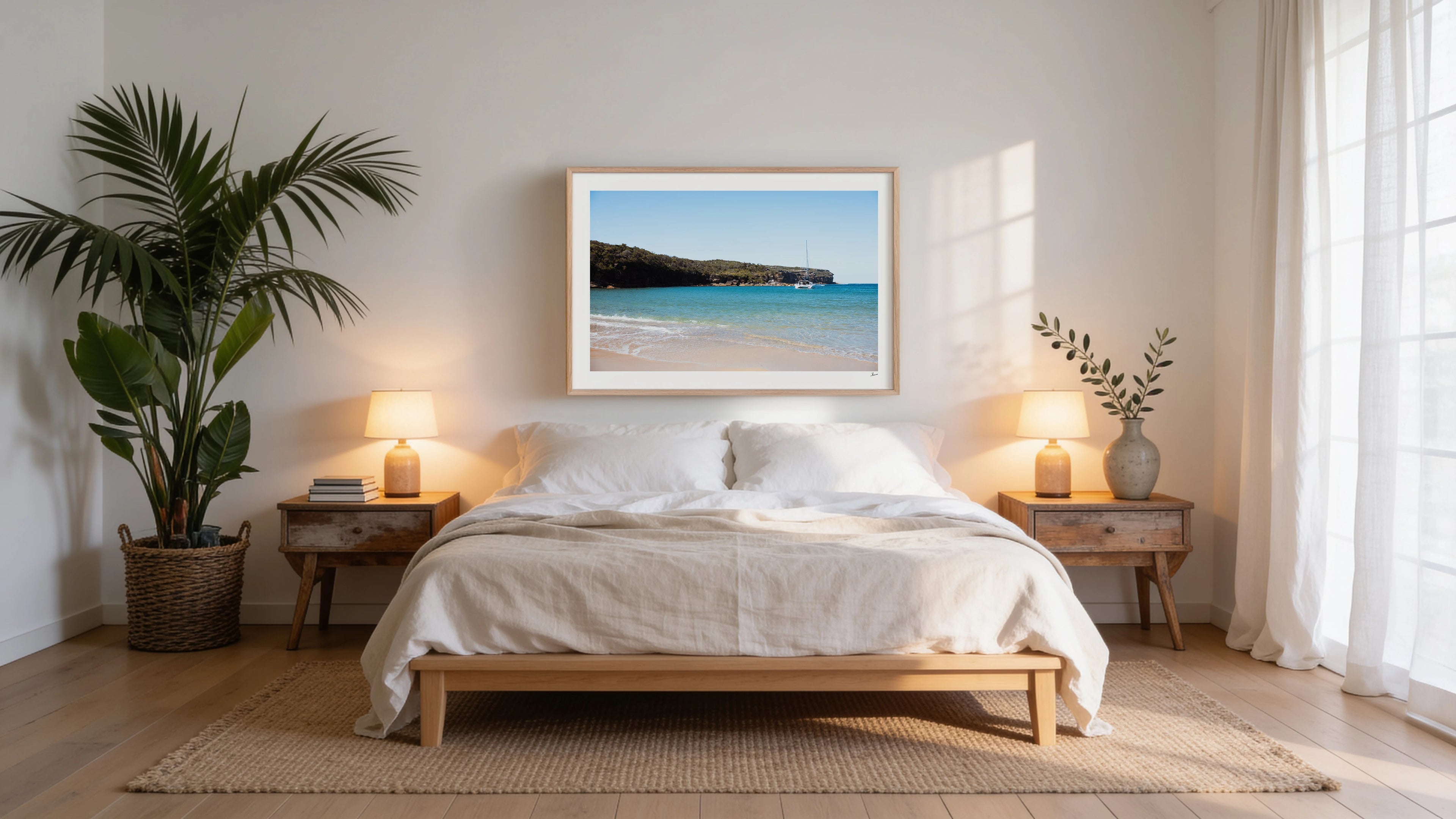 Wattamolla Beach 01 - Royal National Park Wall Art Print