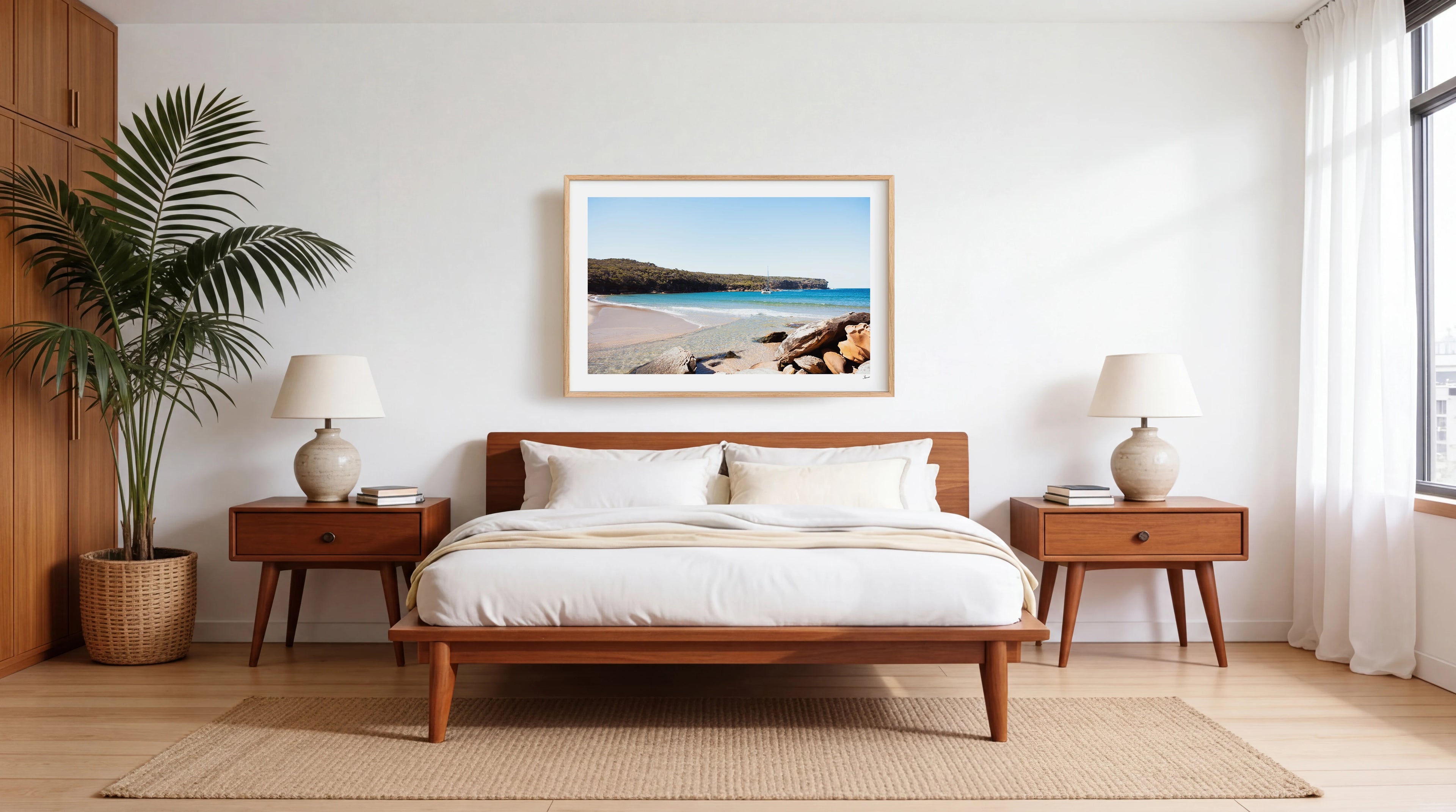 Wattamolla Beach 02 - Royal National Park Wall Art Print