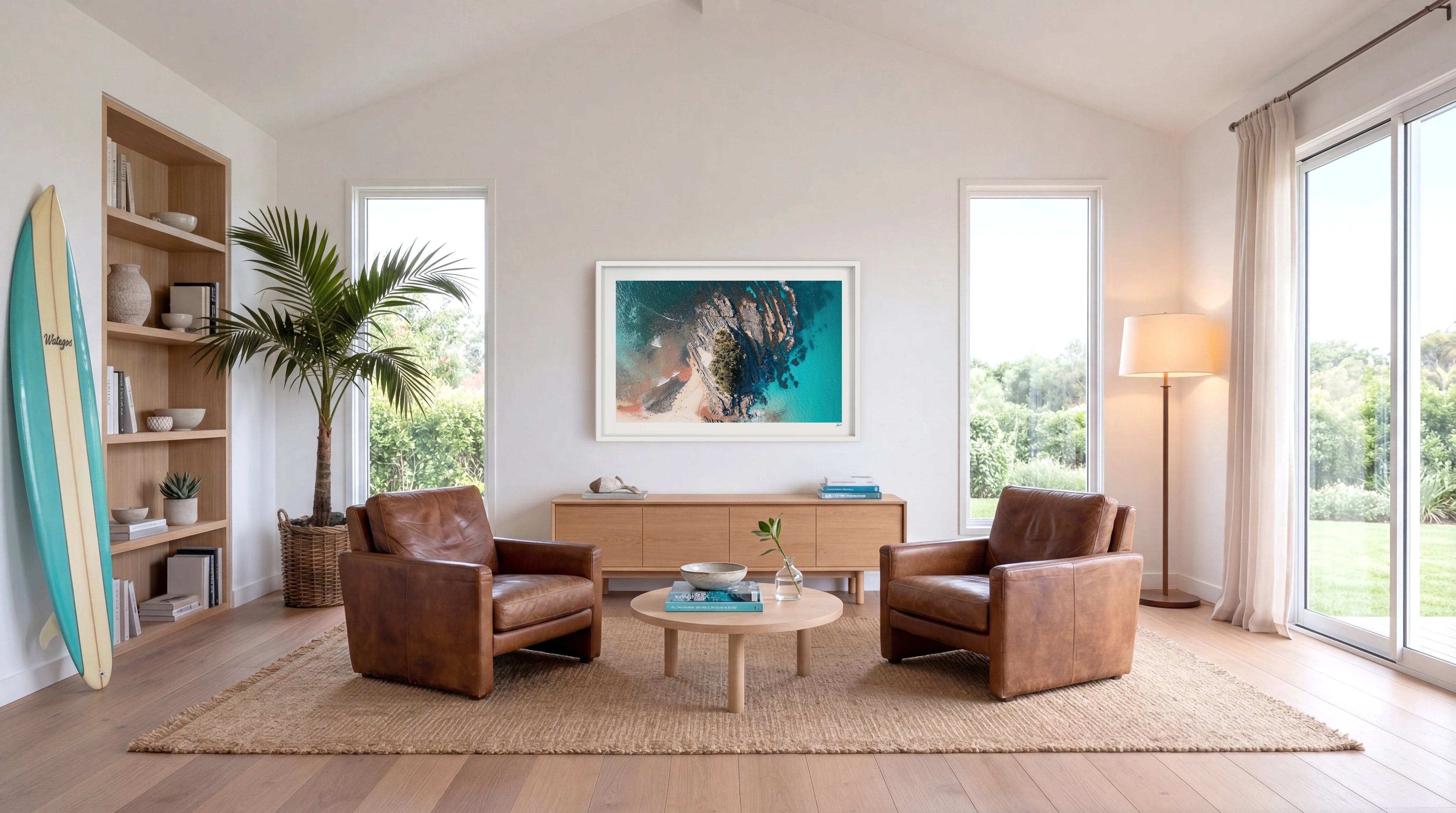 Hedgehog Island 01 (Seal Rocks) - Wall Art Print