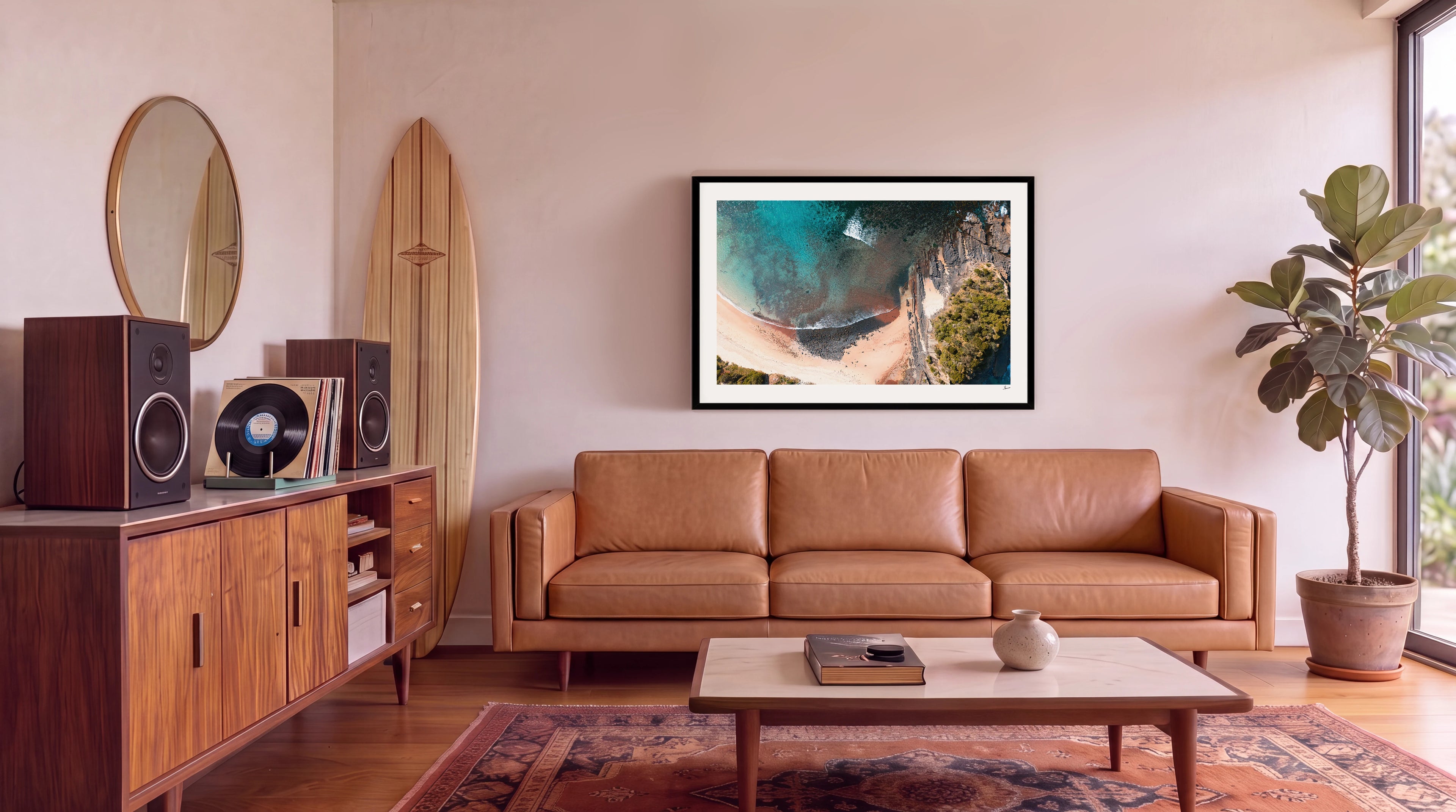 Hedgehog Island 02 (Seal Rocks) - Wall Art Print