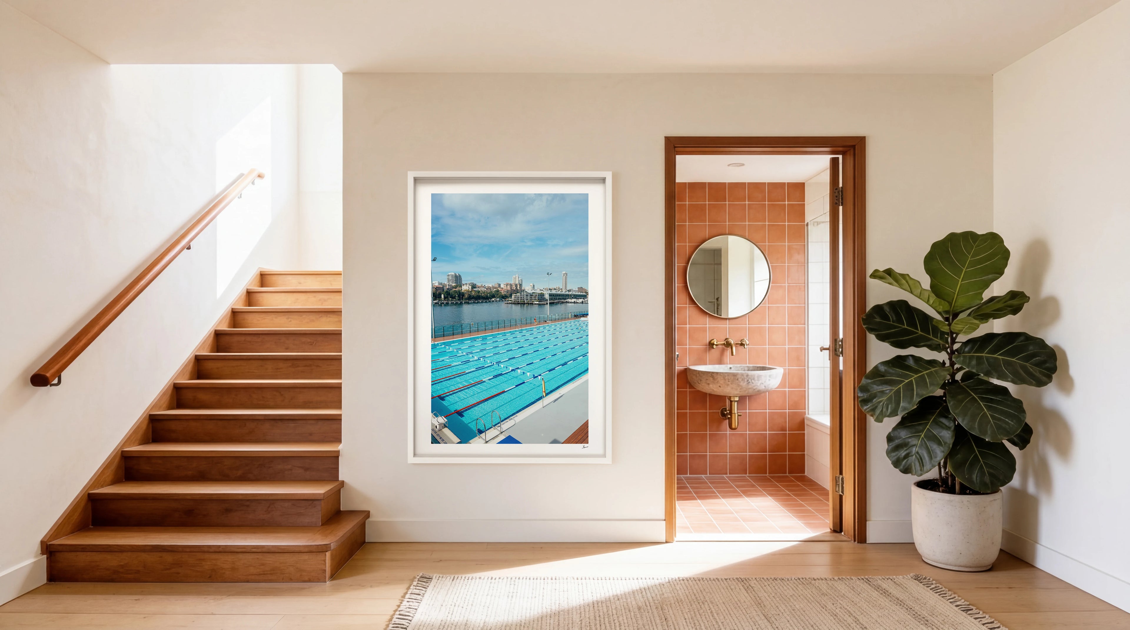 ABC pool 02 - Wall Art Print
