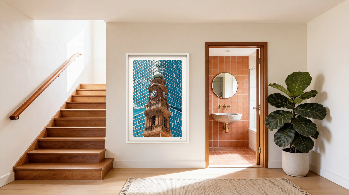 Clock Tower 01 - Sydney Wall Art Print
