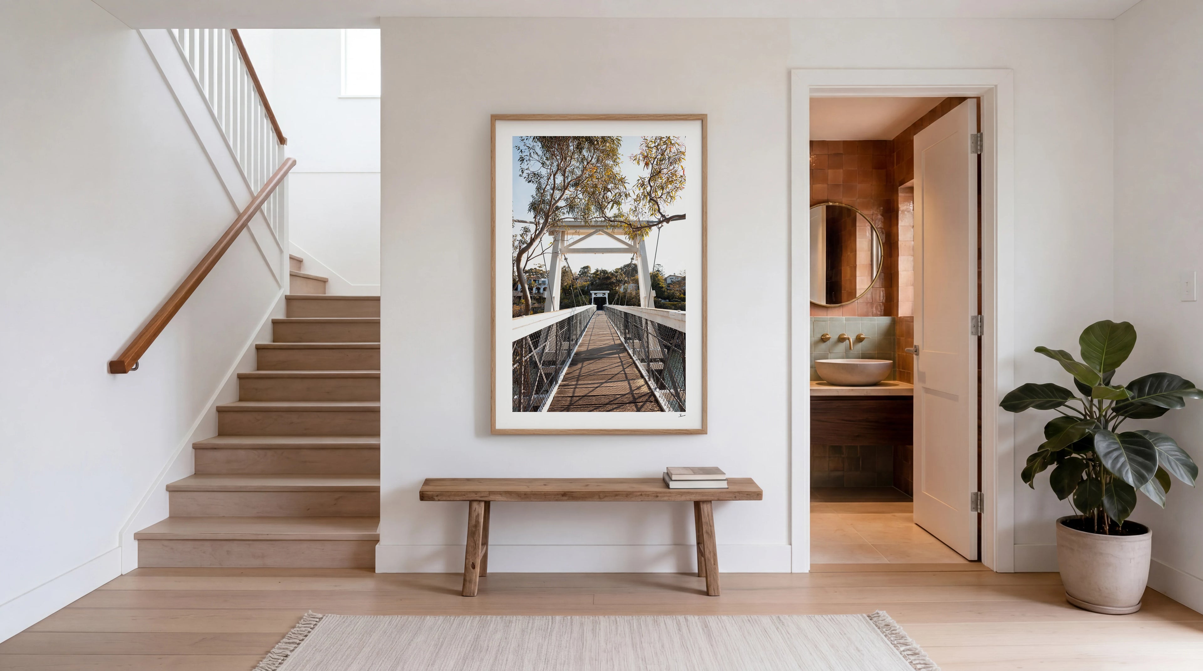 Parsley Bay Bridge - Sydney Wall Art Print
