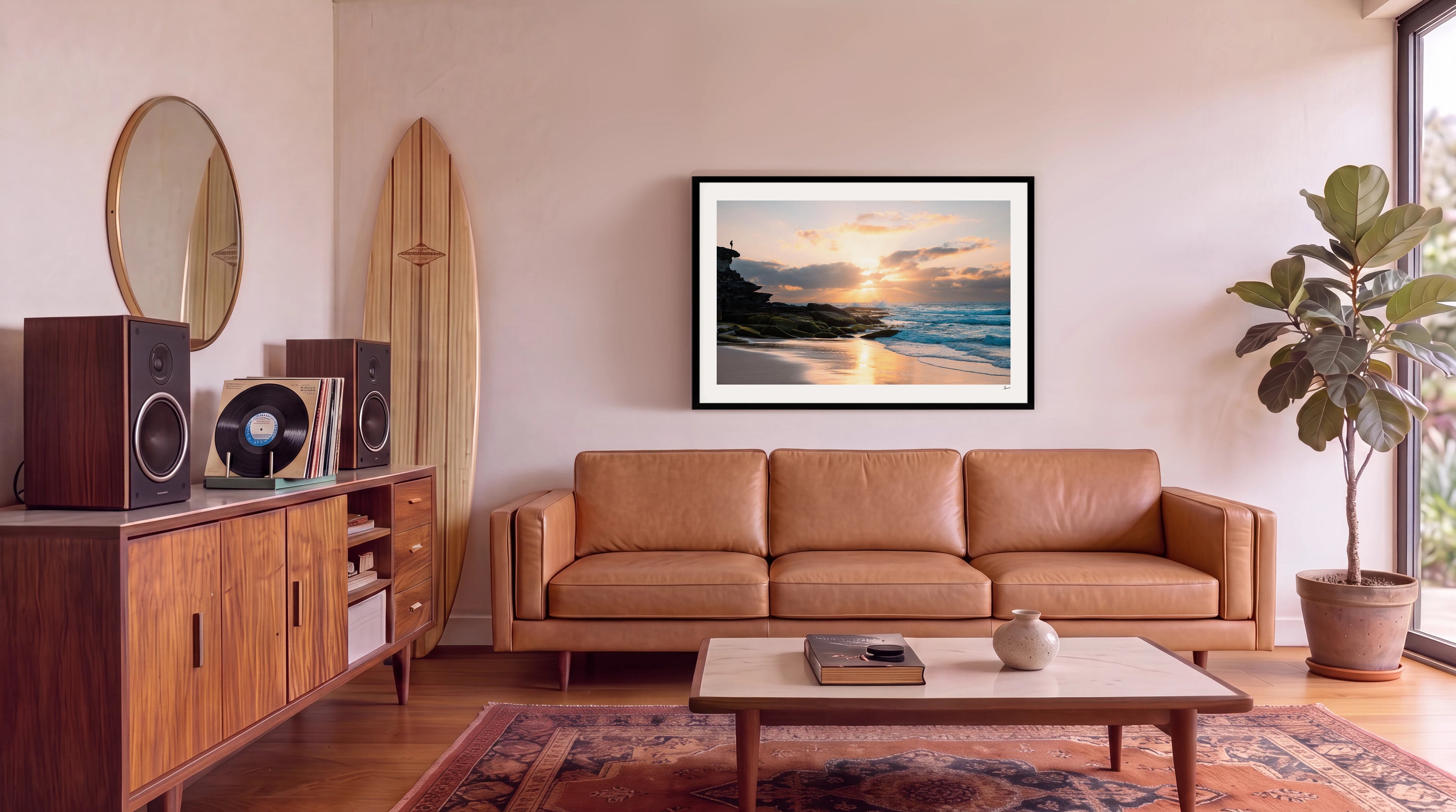 Tamarama Sunrise 01 - Wall Art Print