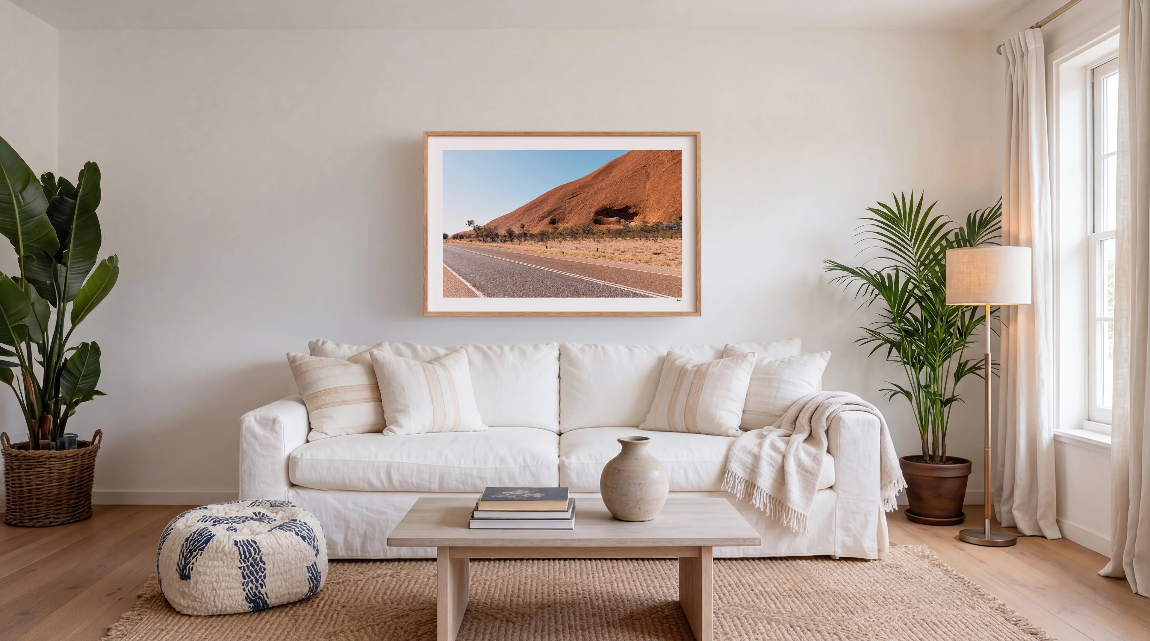 Uluru Road 02 - Wall Art Print