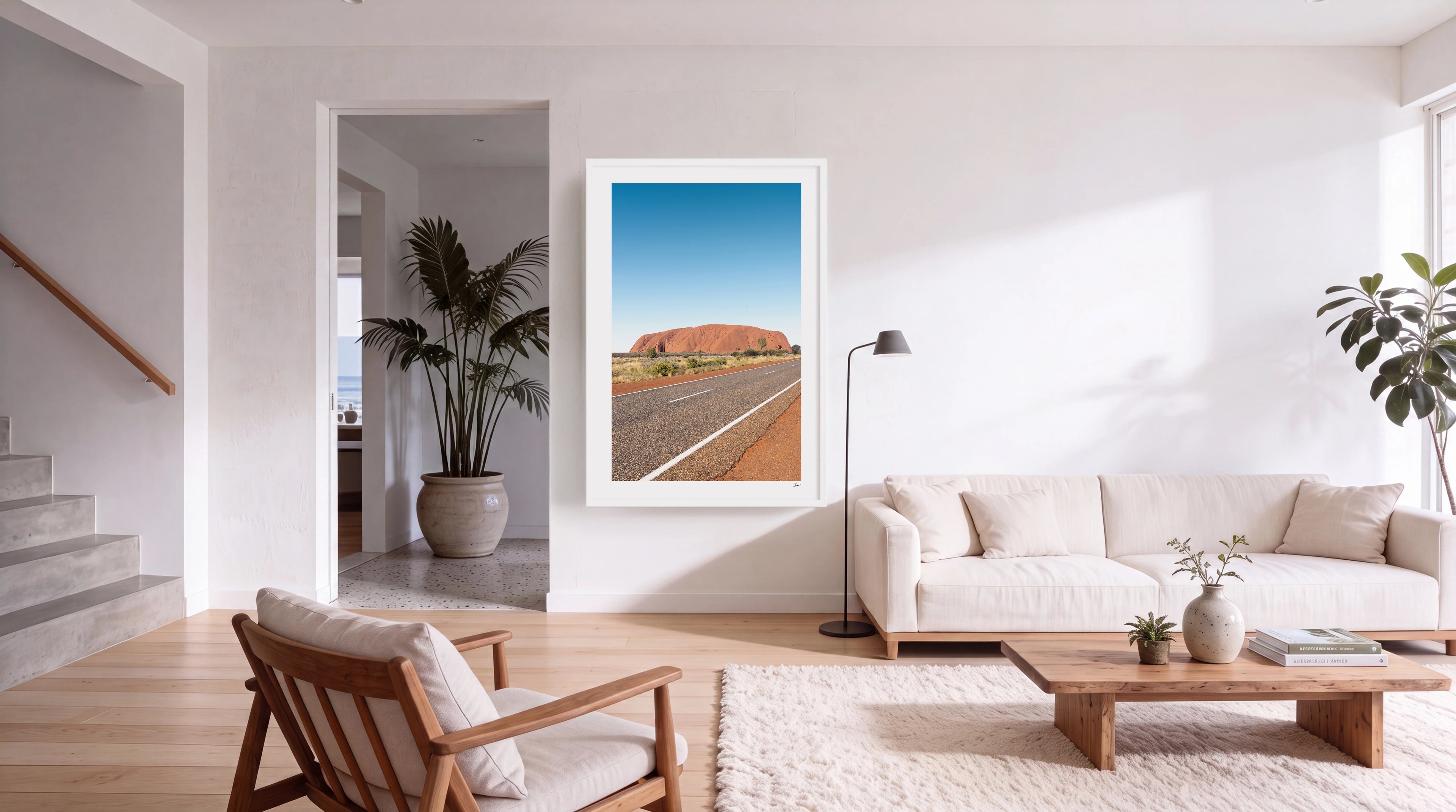 Uluru Road 03 - Wall Art Print