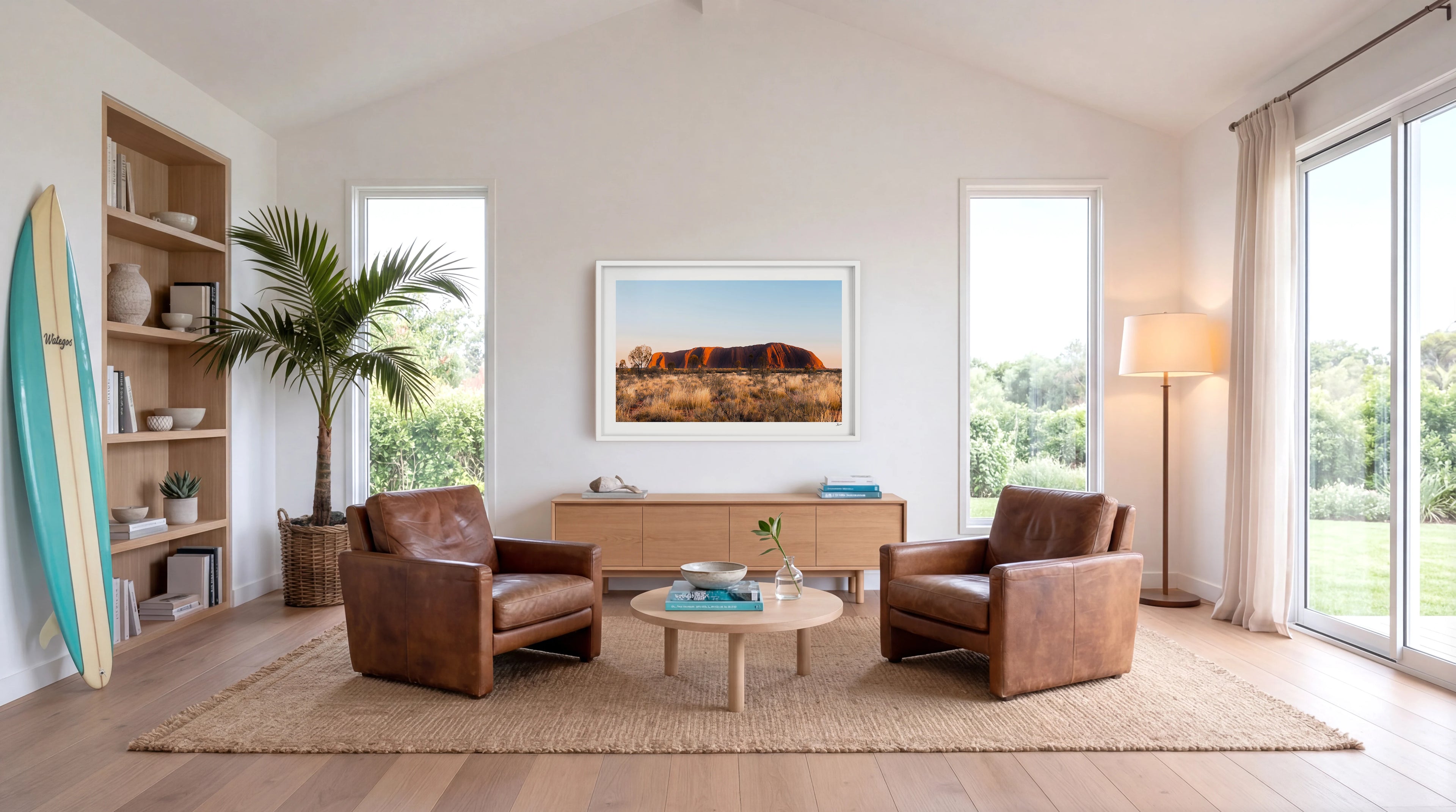 Uluru Sunrise 01 - Australian Wall Art Print