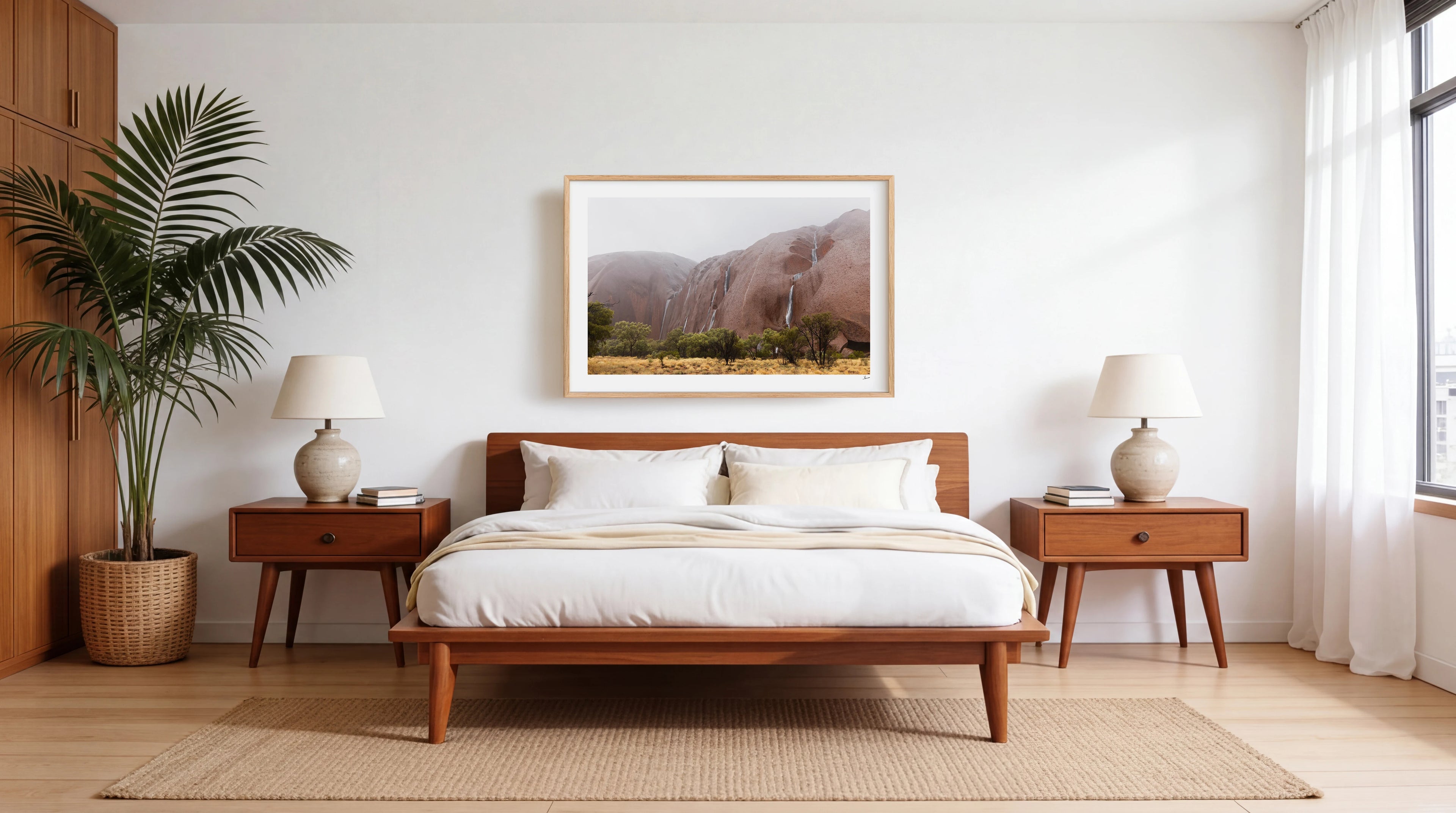 Uluru Waterfalls 02 - Wall Art Print