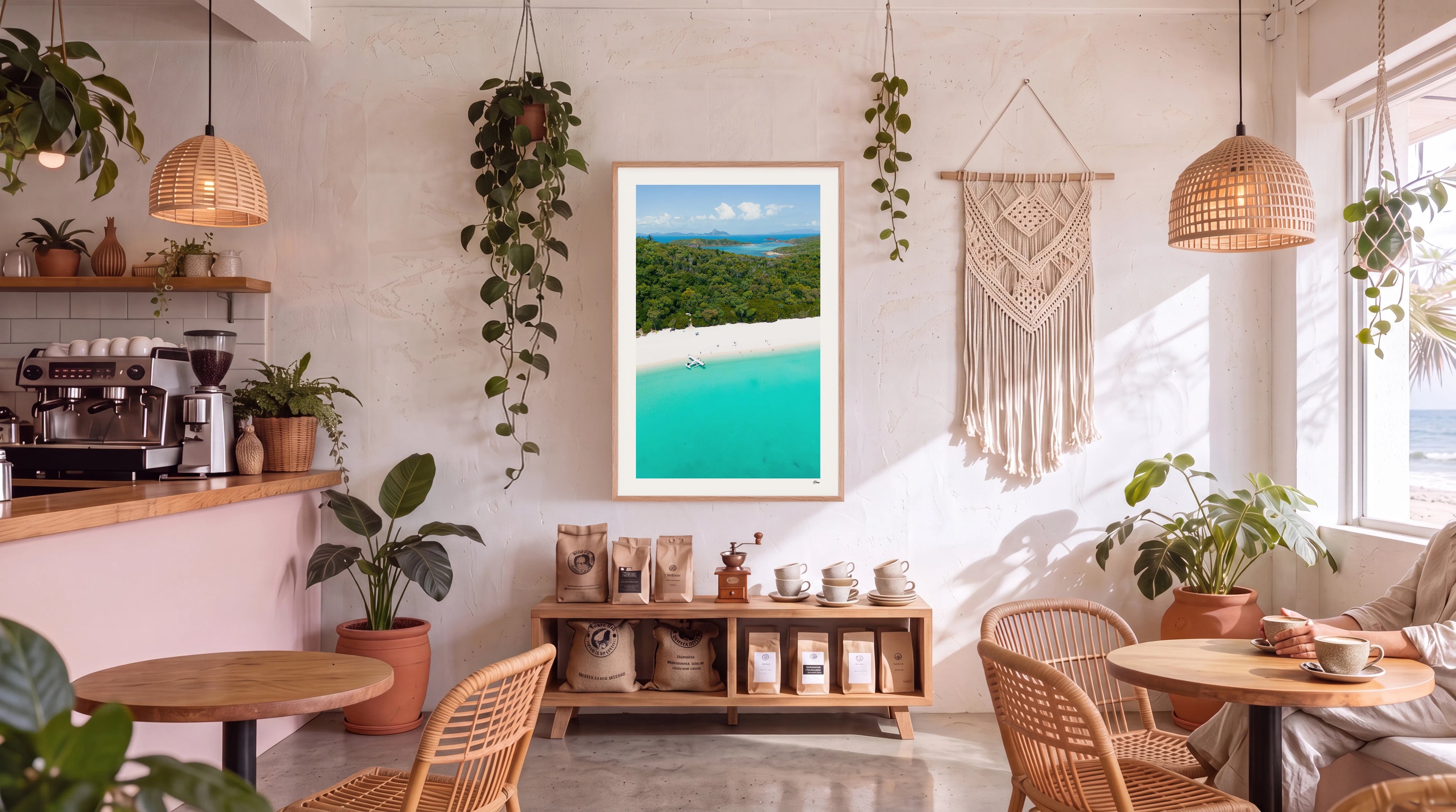 Island Seaplane - Whitsundays Wall Art Print