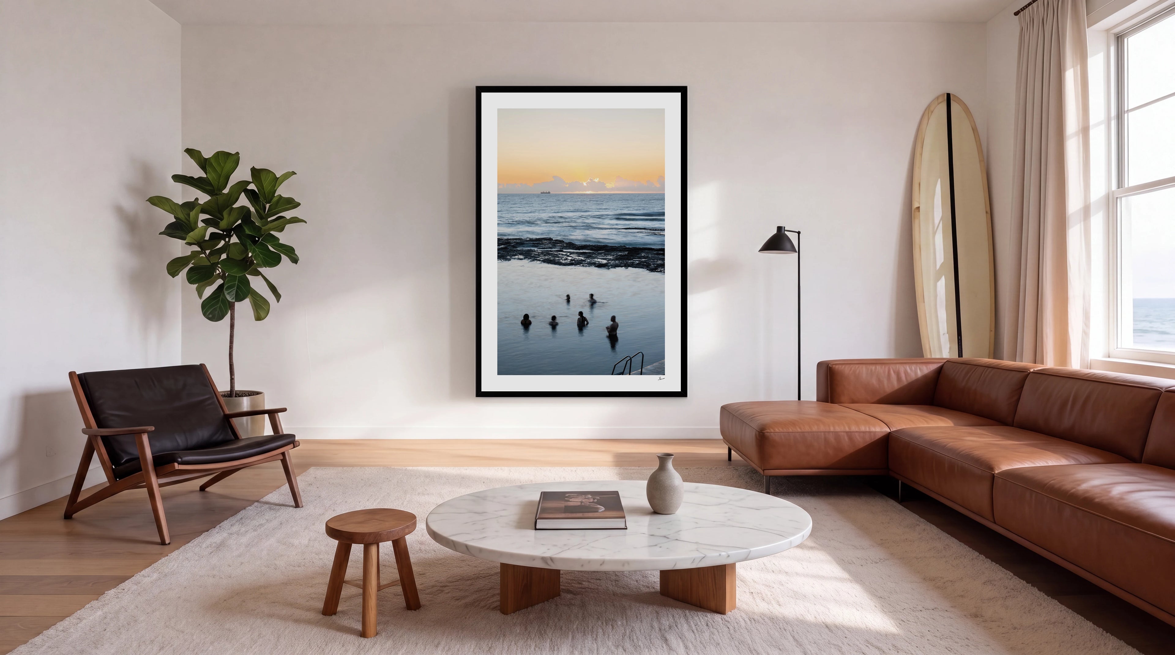 Wollongong Rock Pool 04 - South Coast Wall Art Print