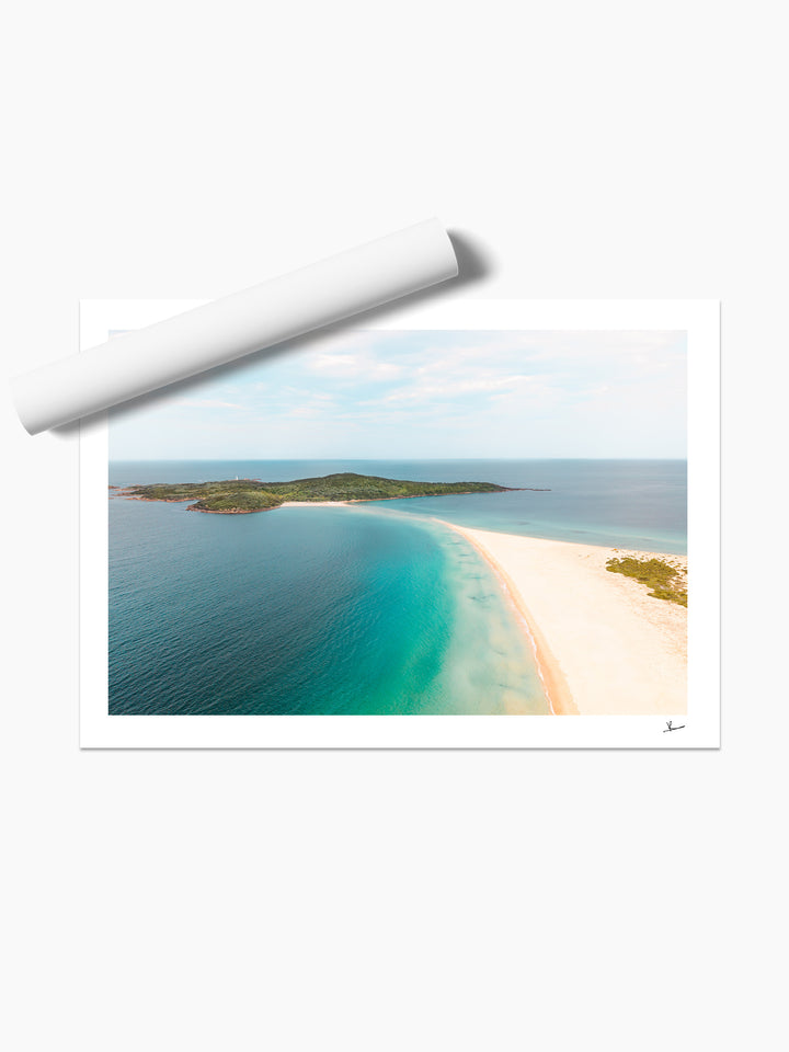 Fingal Spit 01 - Nelson Bay - Port Stephens Wall Art Print