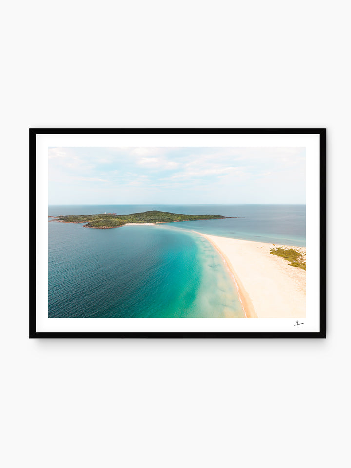 Fingal Spit 01 - Nelson Bay - Port Stephens Wall Art Print