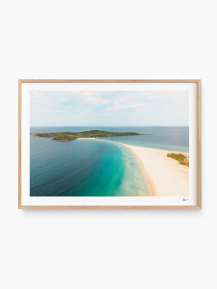 Fingal Spit 01 - Nelson Bay - Port Stephens Wall Art Print