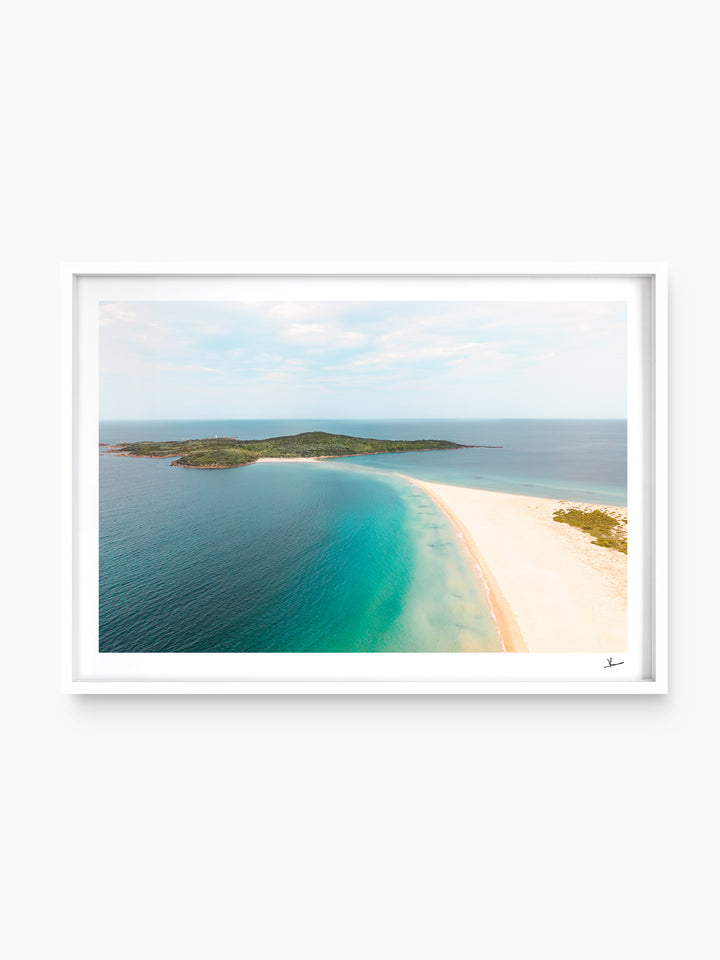 Fingal Spit 01 - Nelson Bay - Port Stephens Wall Art Print