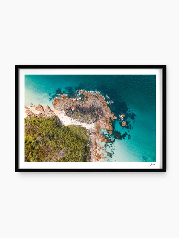 Coastal Contrast - Nelson Bay - Port Stephens Wall Art Print