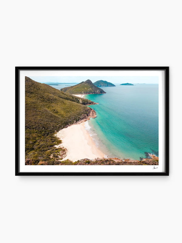 Wreck Beach - Nelson Bay - Port Stephens Wall Art Print