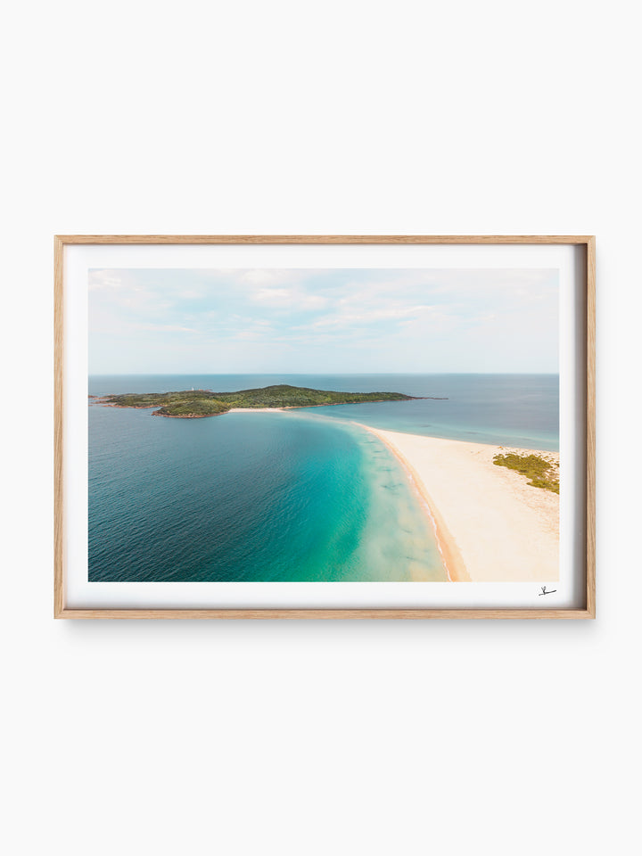 Fingal Spit 01 - Nelson Bay - Port Stephens Wall Art Print