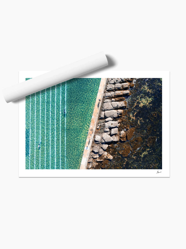 Collaroy Rock Pool 02 - Wall Art Print
