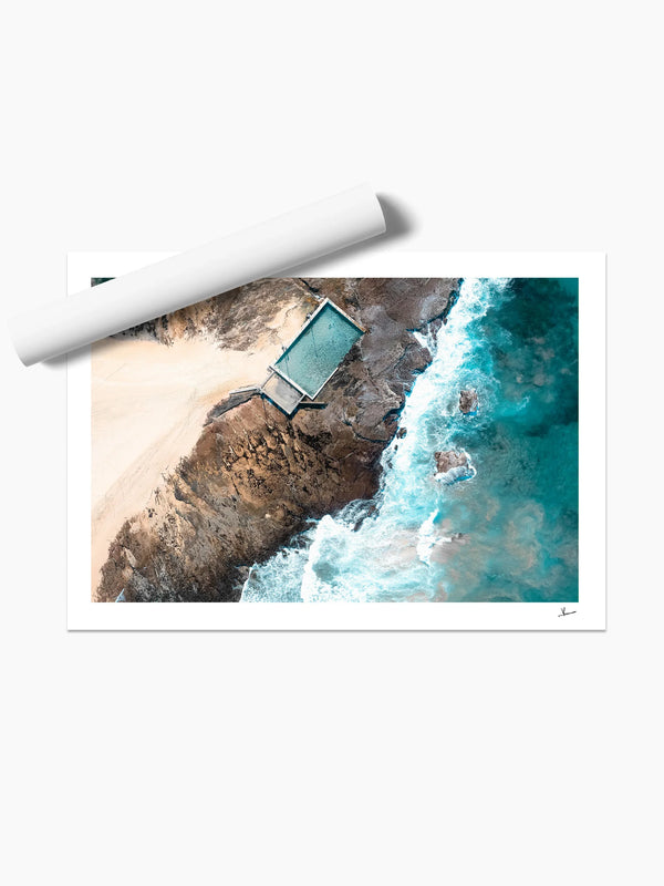 Mona Vale Rock Pool 04 - Wall Art Print