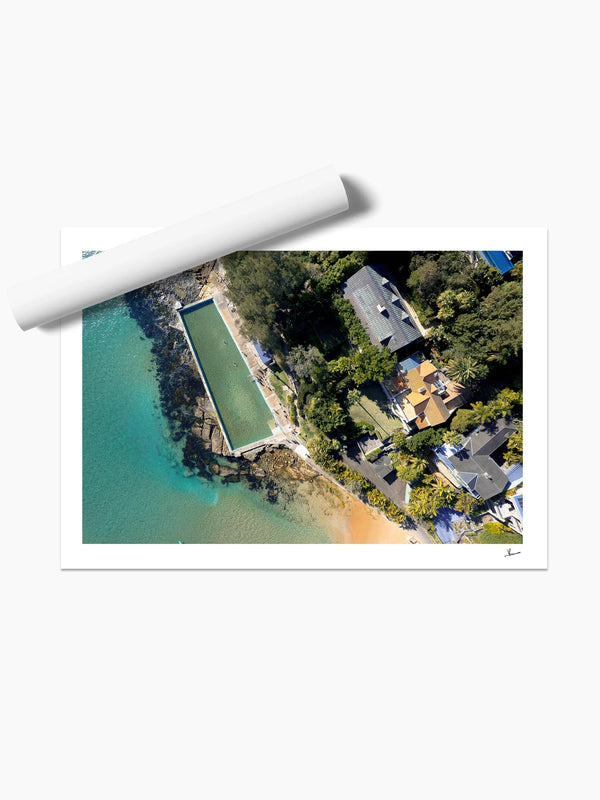 Palm Beach Rock Pool 01 - Wall Art Print