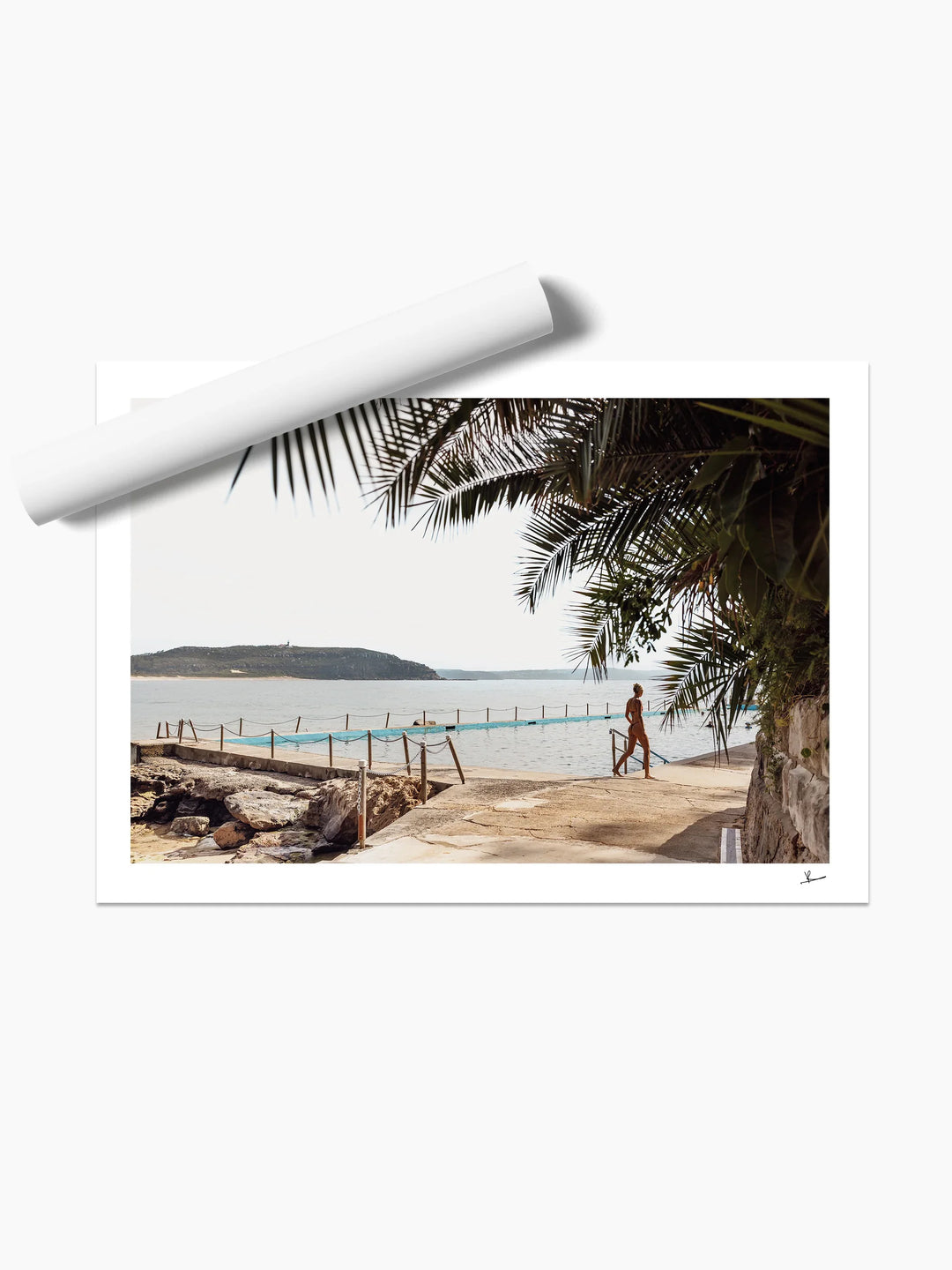Palm Beach Rock Pool 02 - Wall Art Print