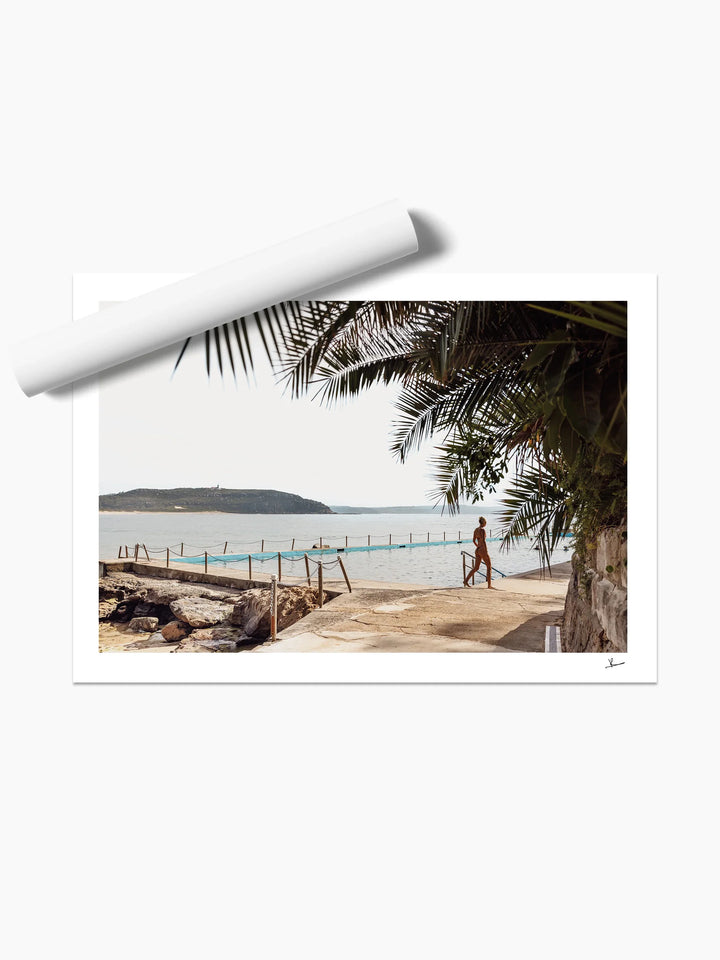 Palm Beach Rock Pool 02 - Wall Art Print