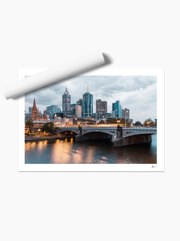 Princes Bridge 01 - Wall Art Print