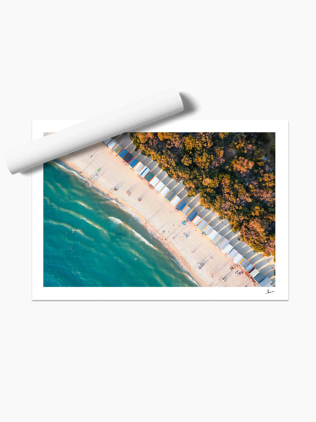 Brighton Bathing Boxes 03 - Wall Art Print