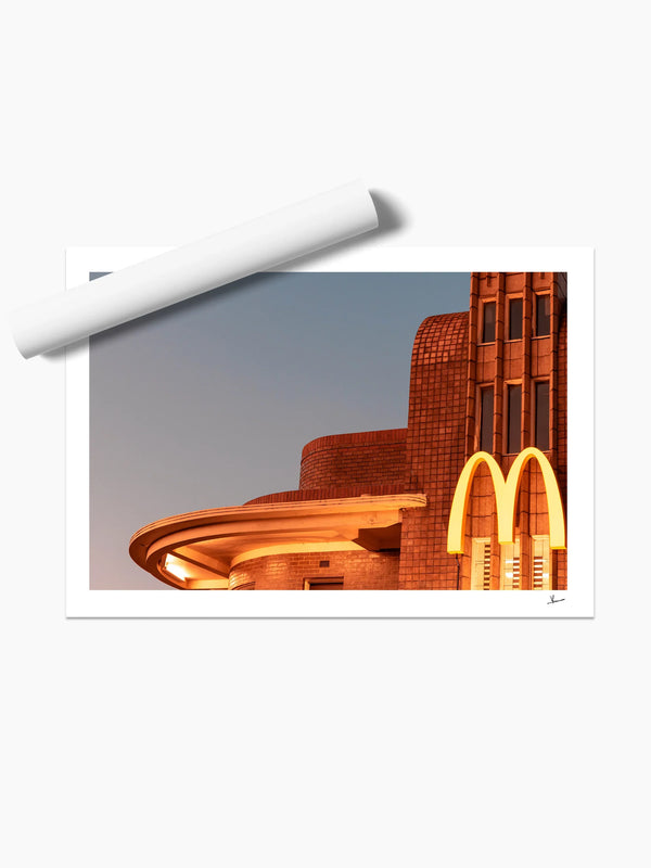 Art Deco Maccas 02 - Wall Art Print