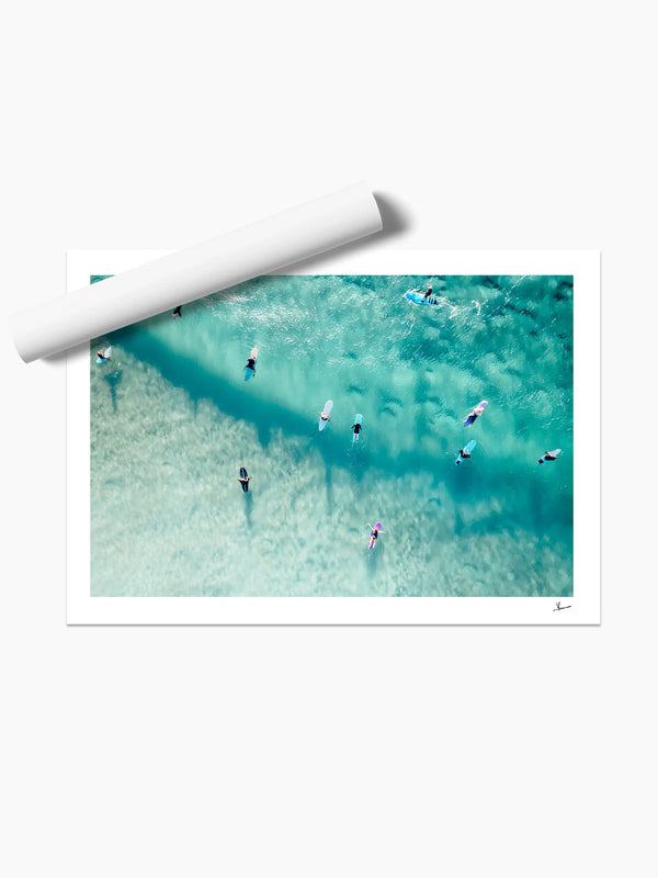 Freshie's Ripples - Freshwater Beach Wall Art Print