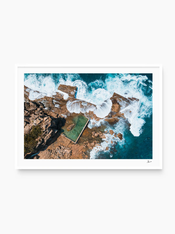 North Curl Curl Pool 01 - Wall Art Print