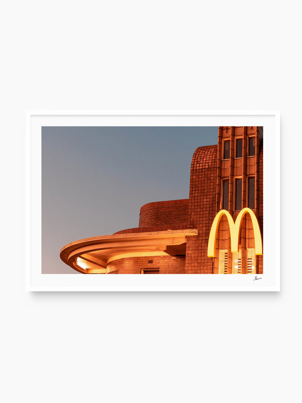 Art Deco Maccas 02 - Wall Art Print
