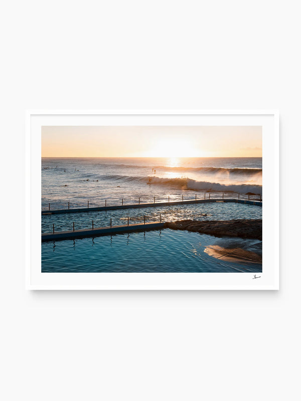 South Curl Curl Pool 02 - Wall Art Print