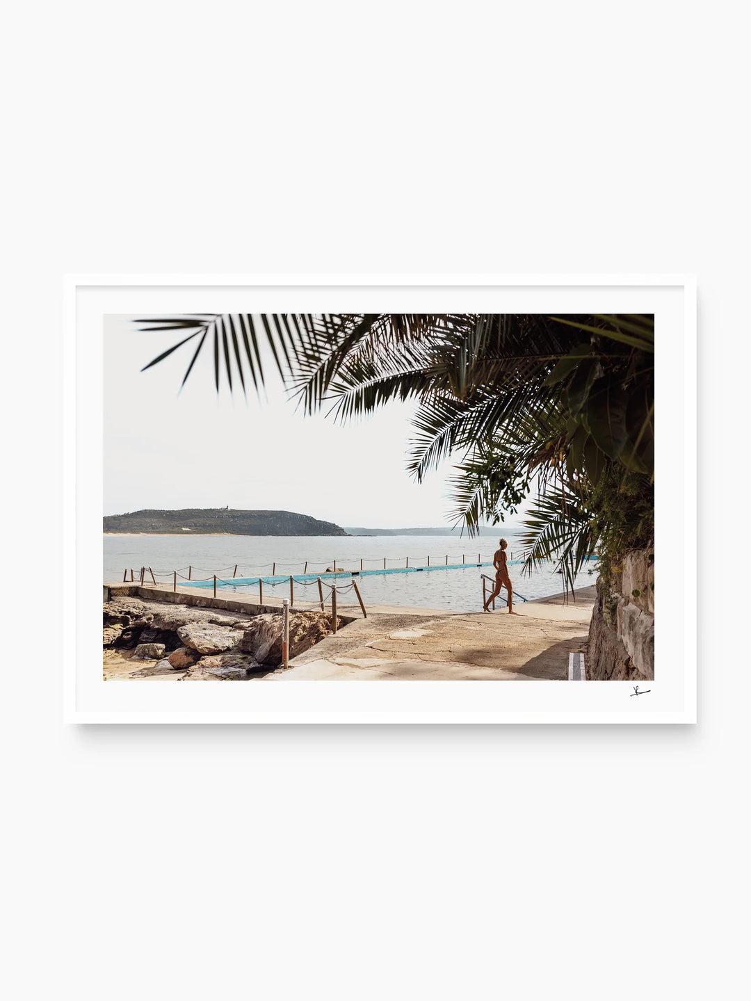 Palm Beach Rock Pool 02 - Wall Art Print