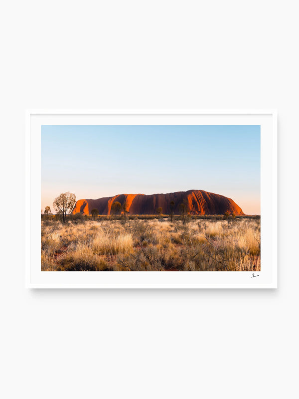 Uluru Sunrise 01 - Australian Wall Art Print